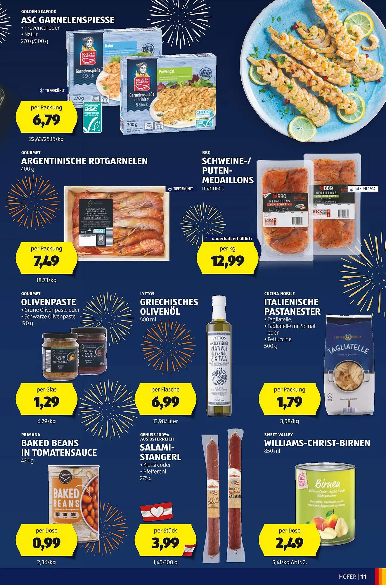 Hofer Flugblatt von 22. Dezember bis 28. Dezember 2024 - Flugblätt seite 11