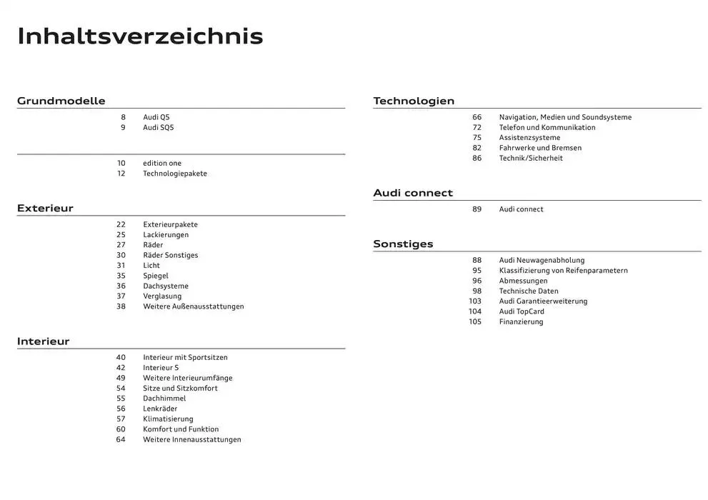 Audi Q5 SUV von 6. Dezember bis 6. Dezember 2025 - Flugblätt seite  3