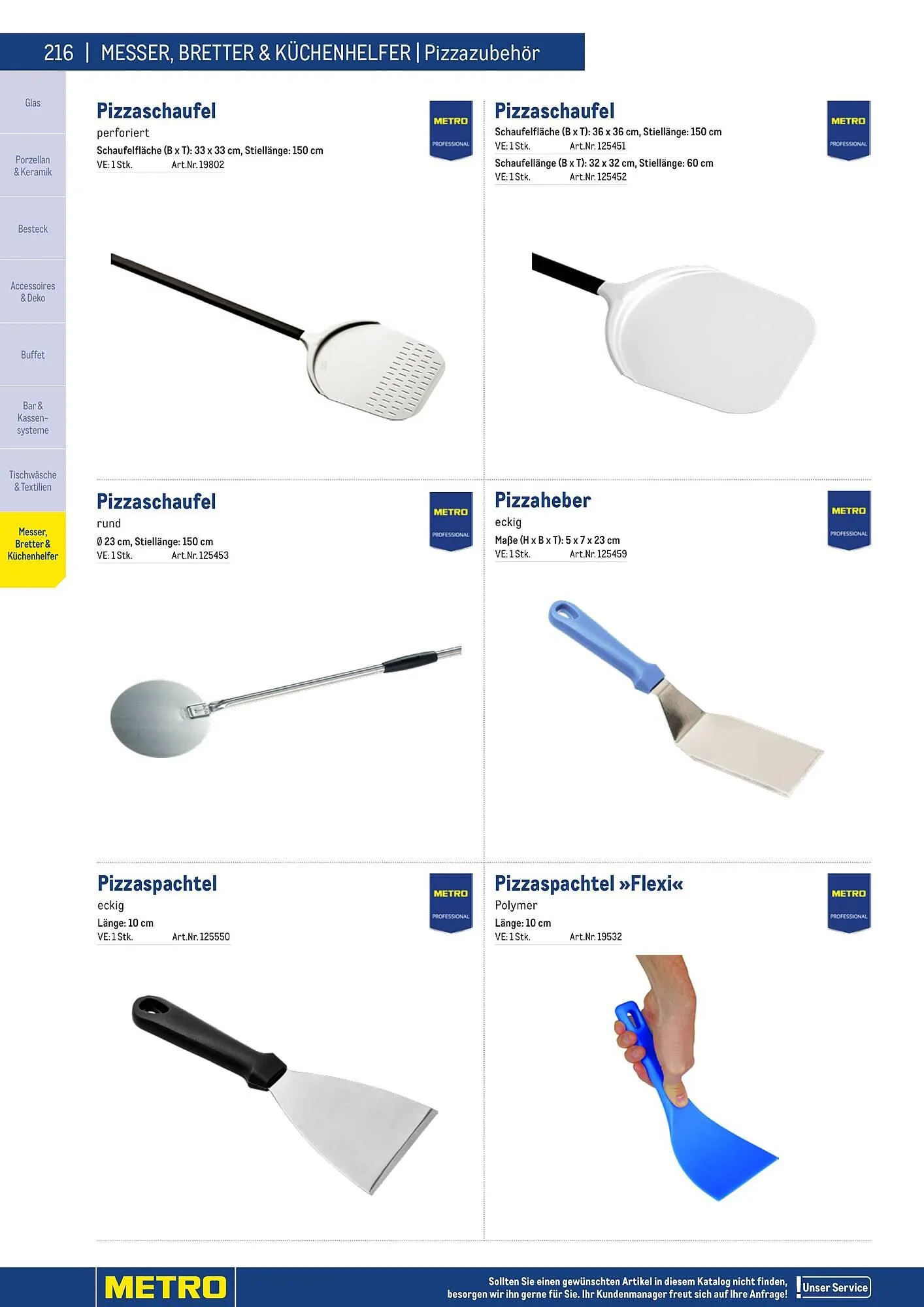 Metro Flugblatt von 25. März bis 31. Dezember 2026 - Flugblätt seite  216