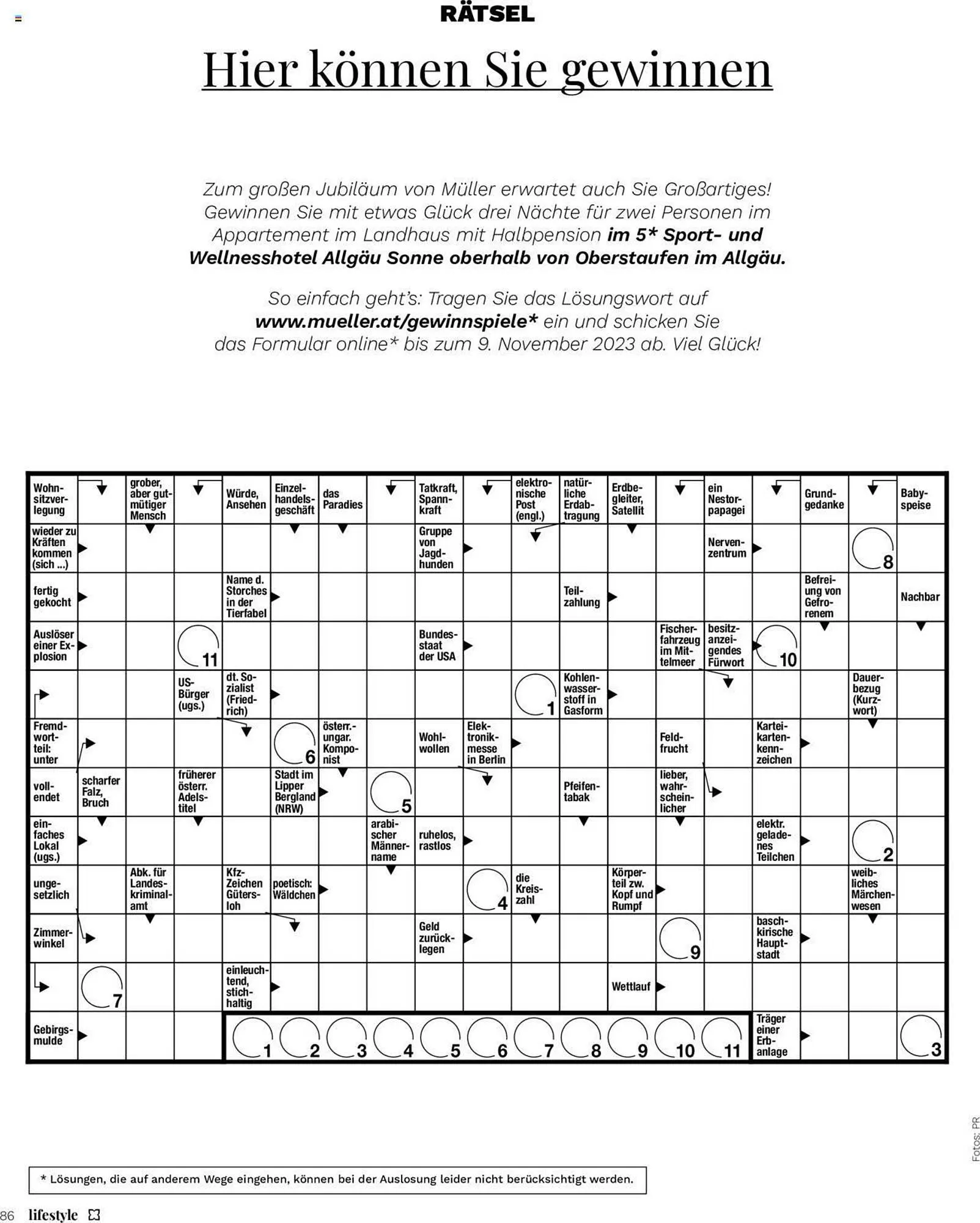 Müller Flugblatt von 1. September bis 31. Oktober 2023 - Flugblätt seite 86