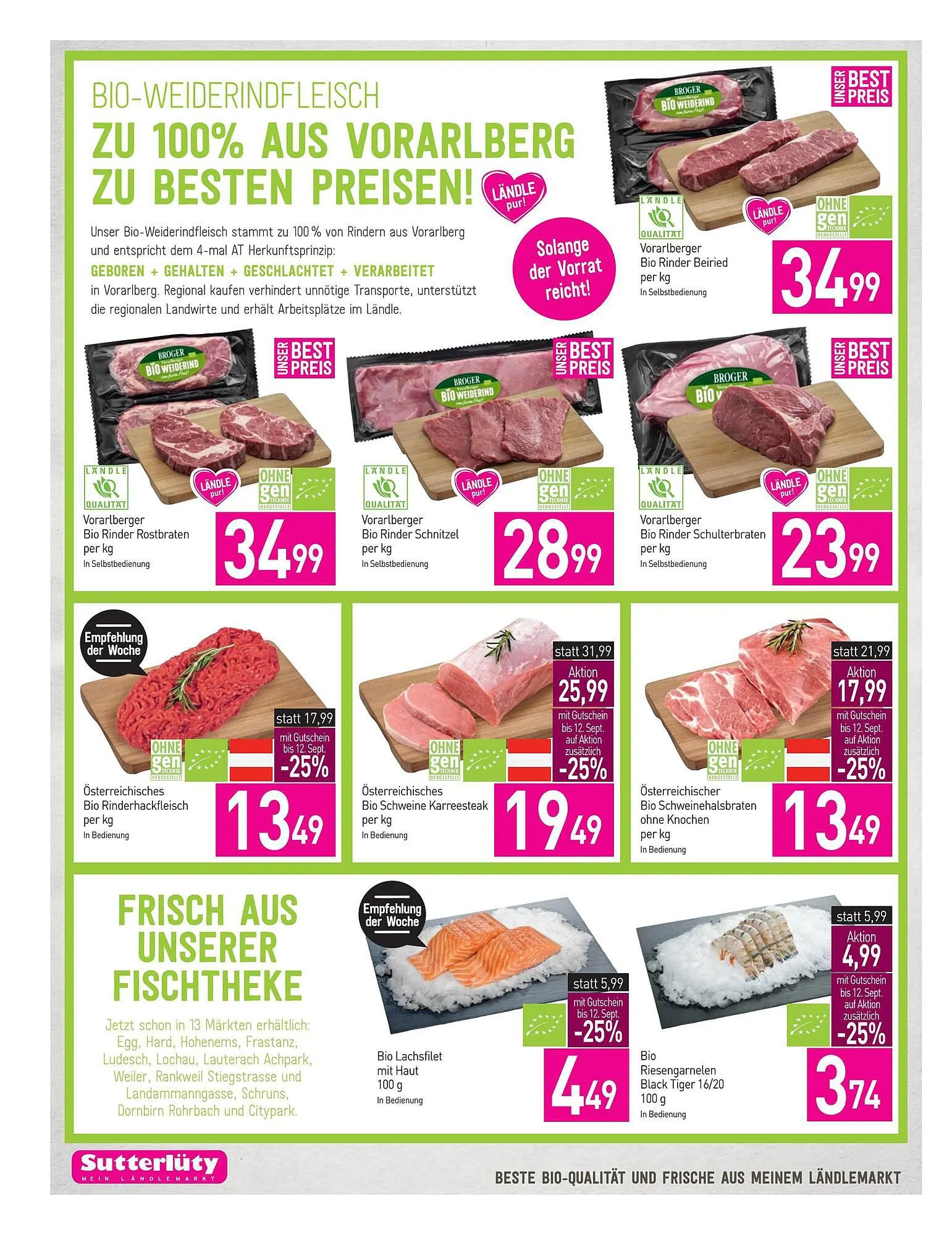 Sutterlüty Flugblatt von 7. September bis 12. September 2023 - Flugblätt seite  6