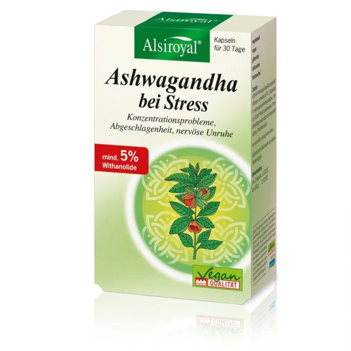 Alsiroyal Ashwagandha bei Stress 60St