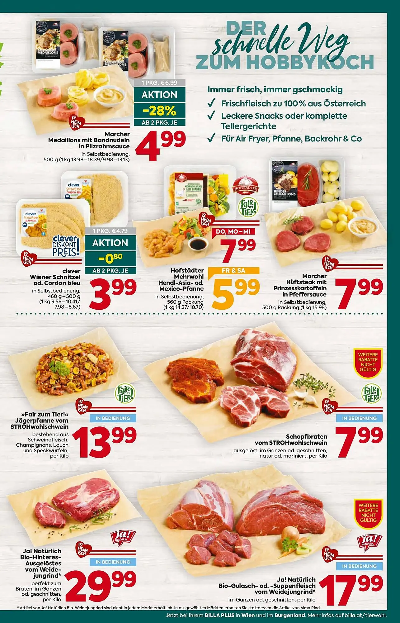 Billa Flugblatt von 8. Jänner bis 14. Jänner 2026 - Flugblätt seite  11