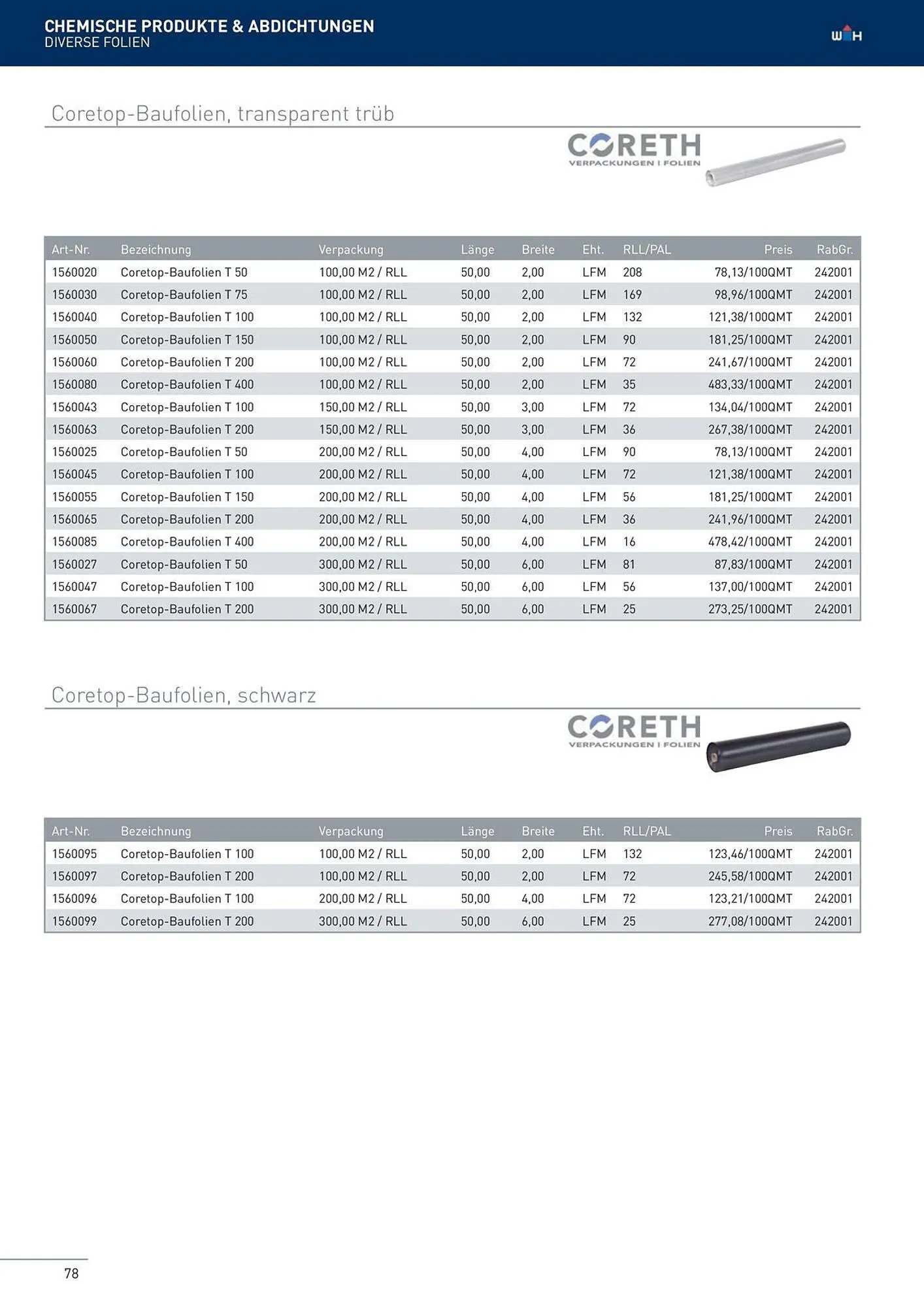 Würth Flugblatt von 22. Februar bis 31. Dezember 2024 - Flugblätt seite  78