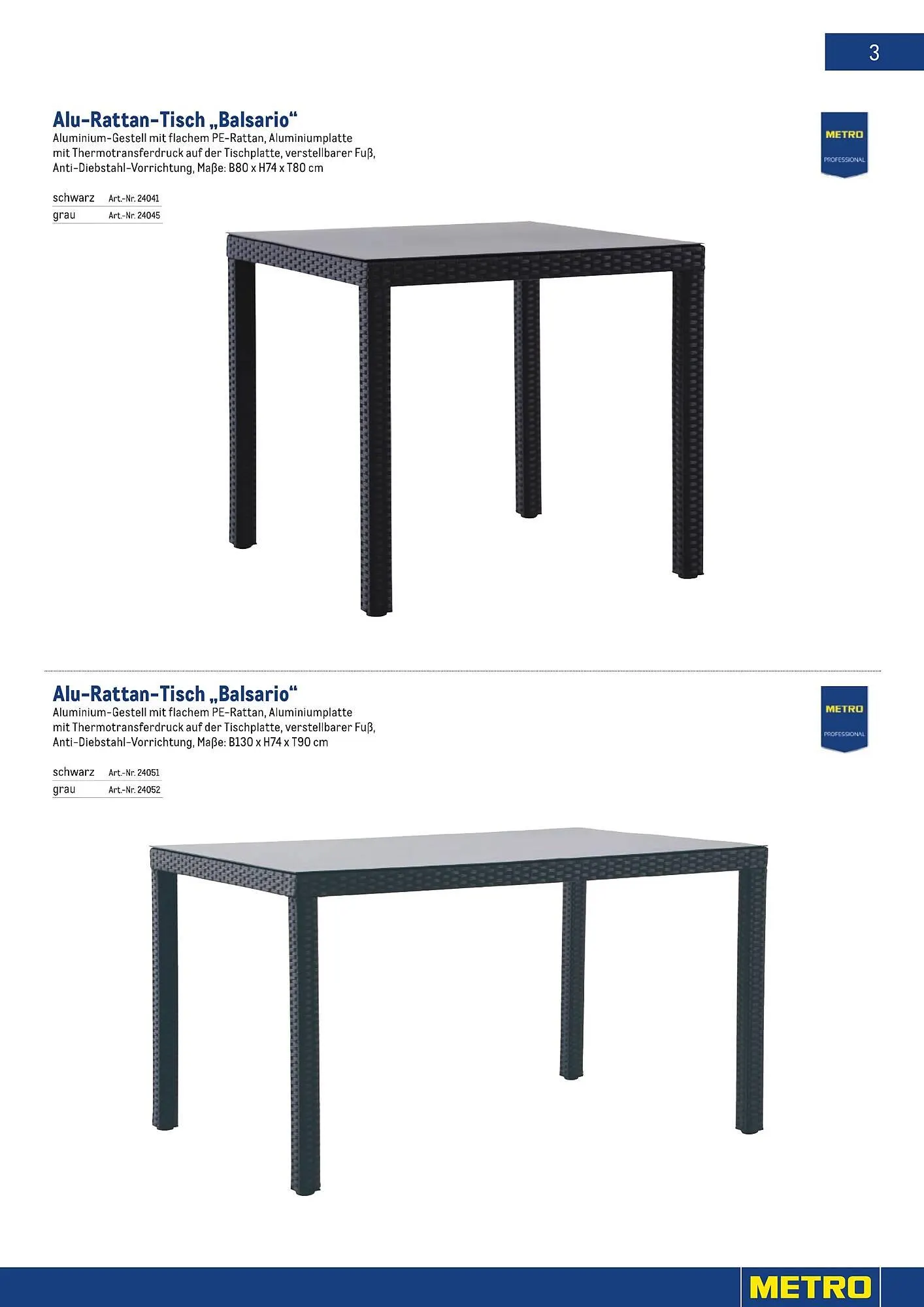 Metro Flugblatt von 25. März bis 31. Dezember 2026 - Flugblätt seite  3