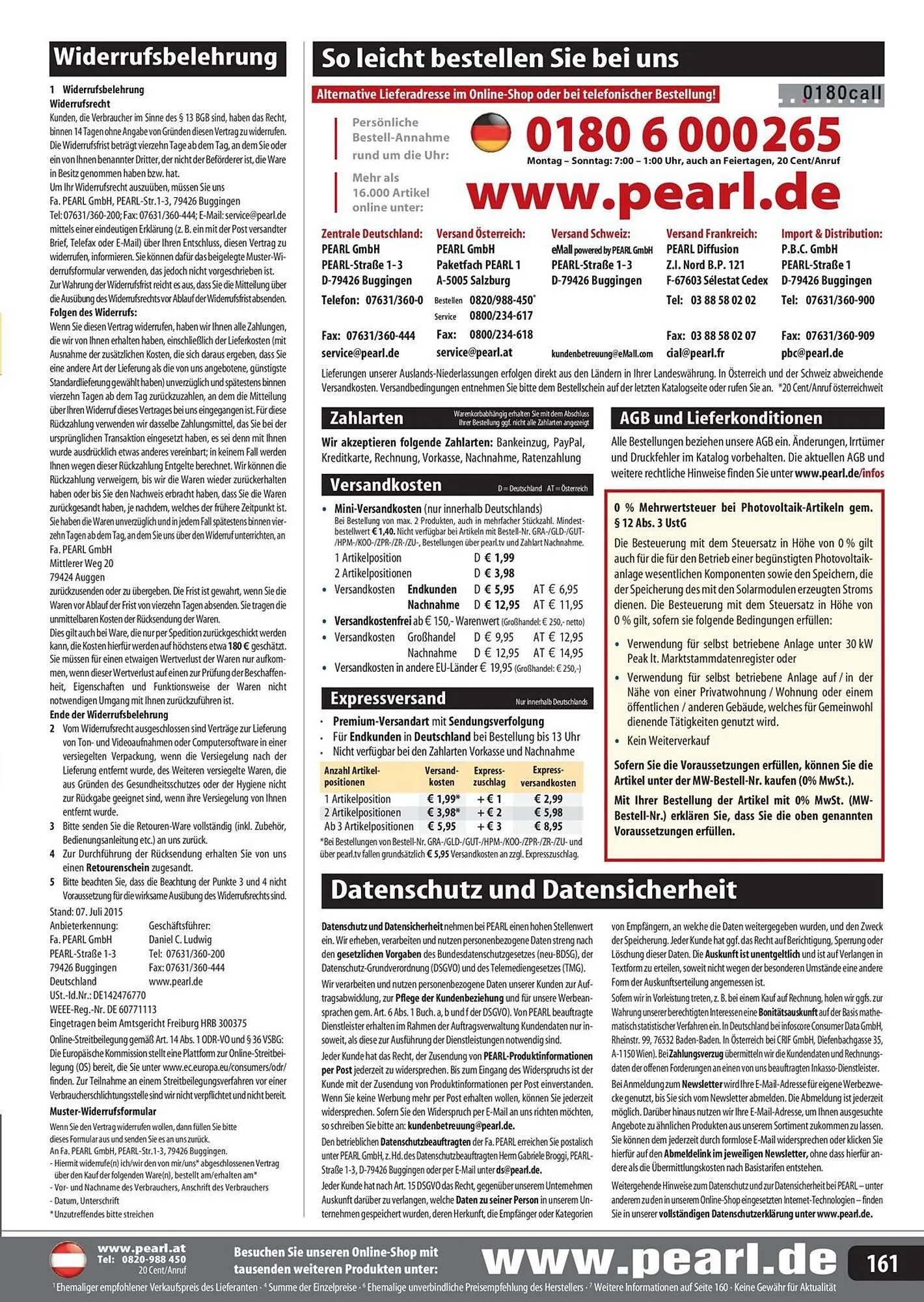 Pearl Flugblatt von 31. August bis 28. September 2024 - Flugblätt seite 161