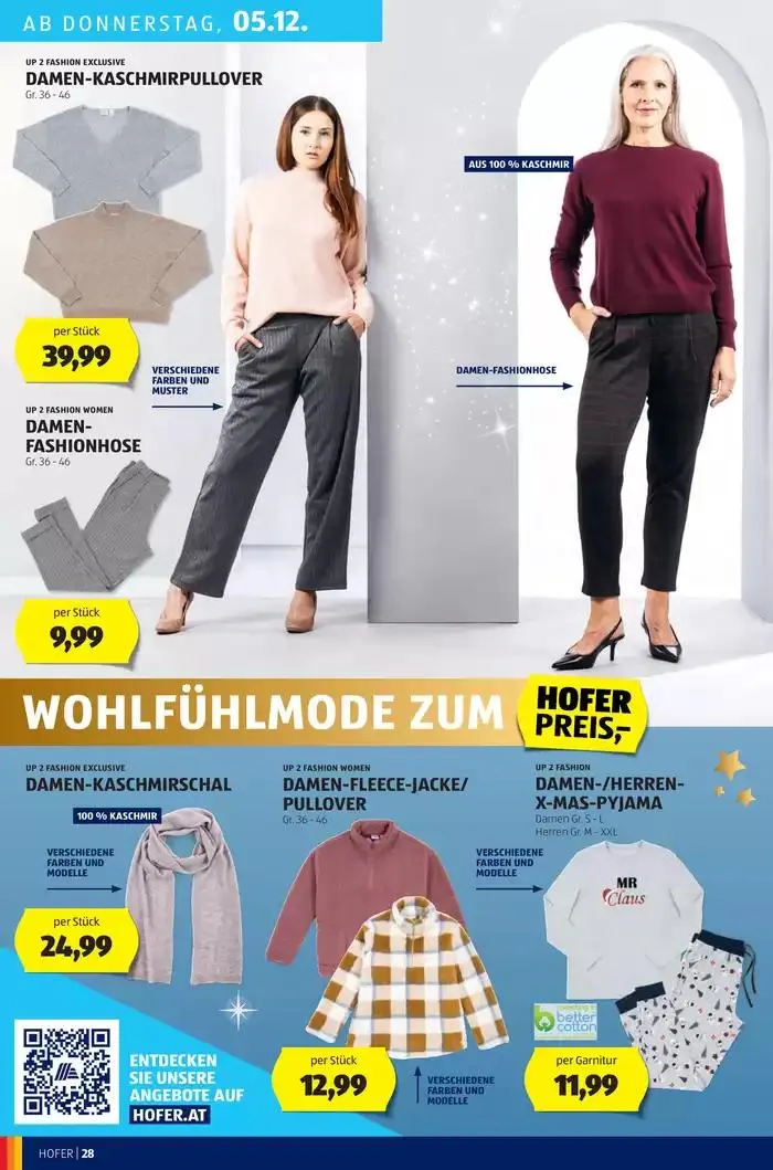 Blättern Sie online im HOFER Flugblatt von 27. November bis 11. Dezember 2024 - Flugblätt seite 32
