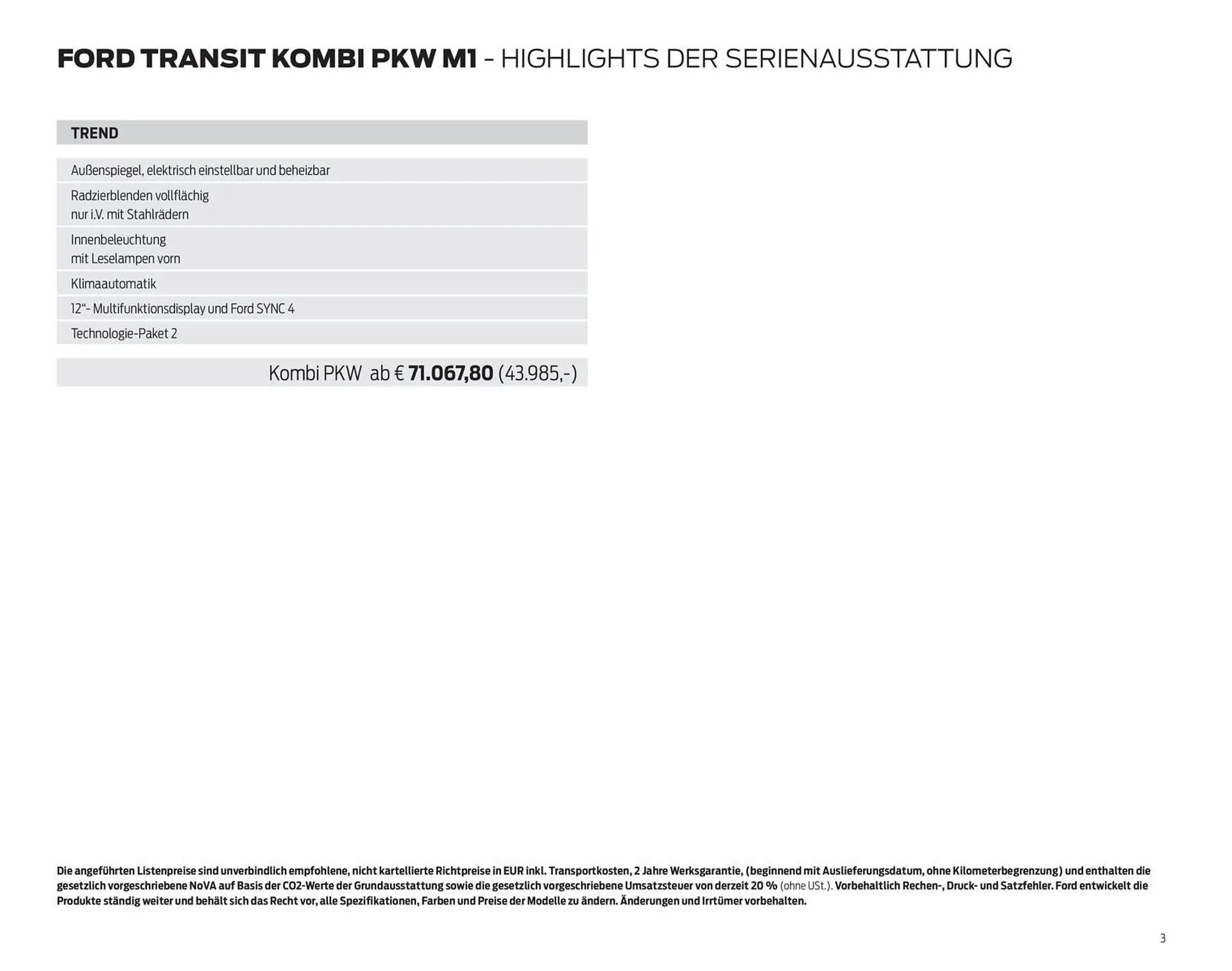 Ford Flugblatt von 23. September bis 18. Februar 2026 - Flugblätt seite  3