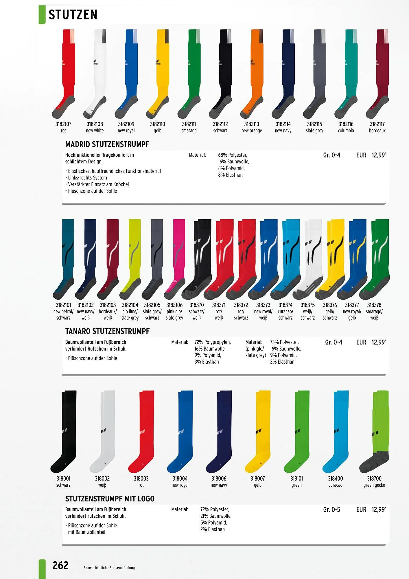 ERIMA Flugblatt von 2. Jänner bis 31. Dezember 2024 - Flugblätt seite 262