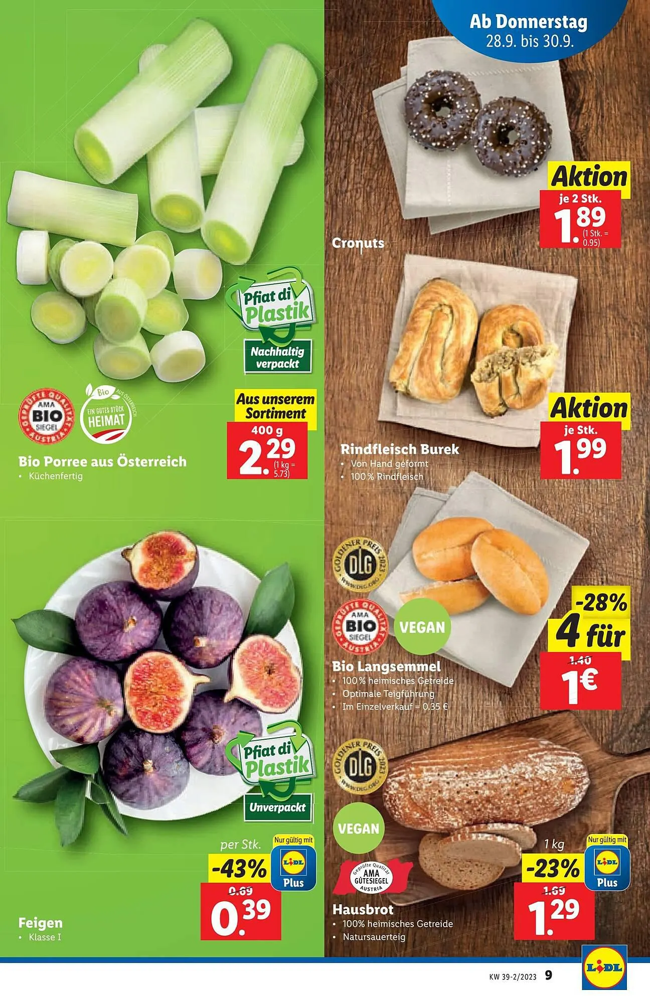 Lidl Flugblatt von 27. September bis 4. Oktober 2023 - Flugblätt seite 9