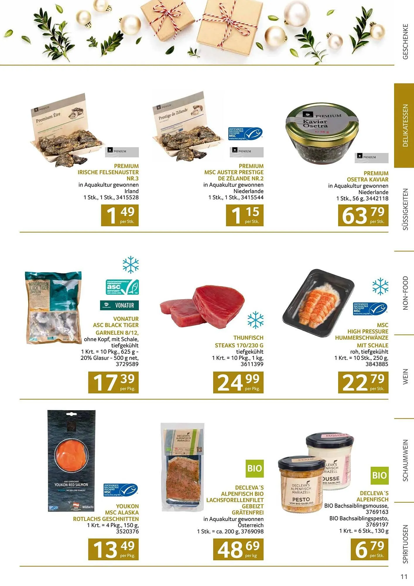 Transgourmet Flugblatt von 13. Oktober bis 24. Dezember 2025 - Flugblätt seite  11