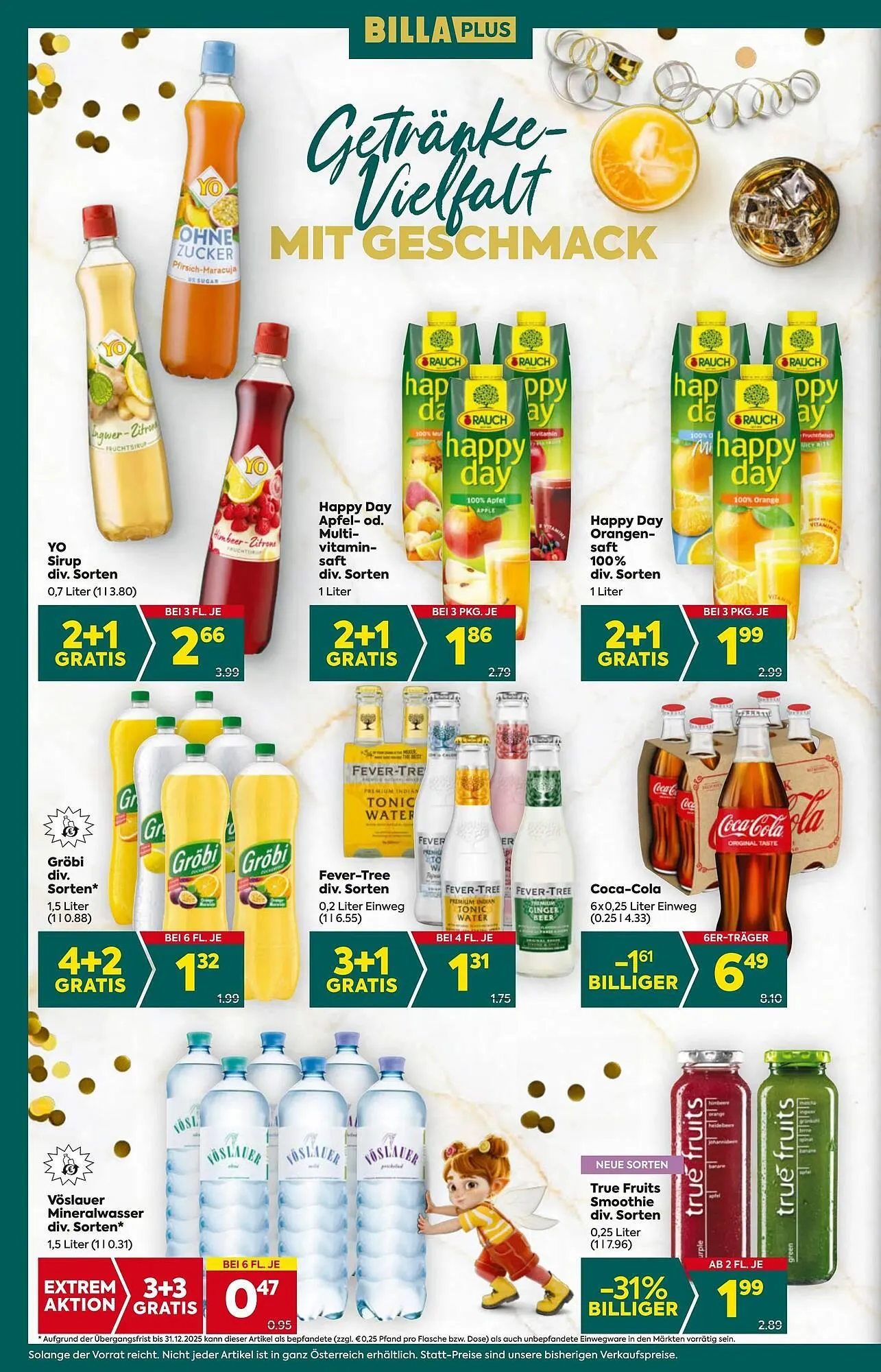 Billa Flugblatt von 27. Dezember bis 31. Dezember 2025 - Flugblätt seite  16