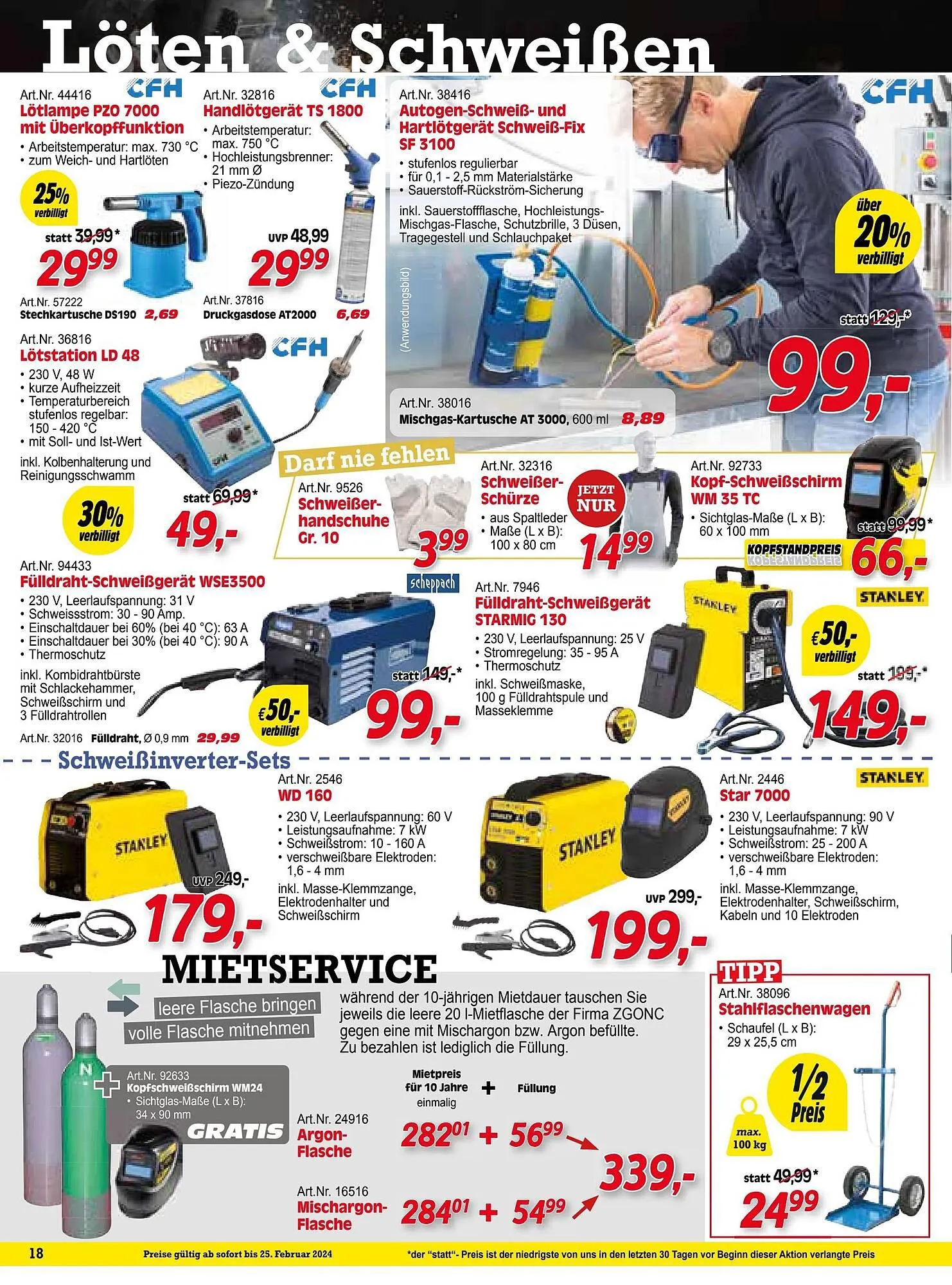 Zgonc Flugblatt von 31. Jänner bis 25. Februar 2024 - Flugblätt seite  18