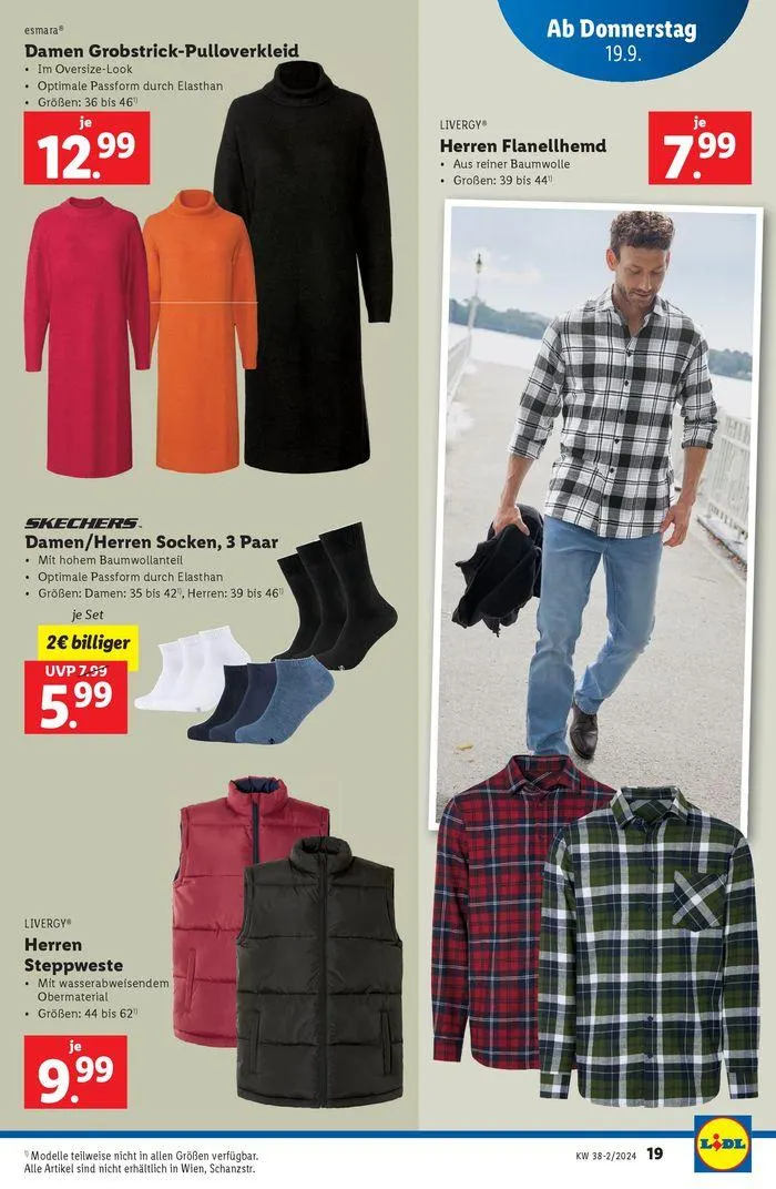 Exklusive Schnäppchen von 19. September bis 25. September 2024 - Flugblätt seite  19