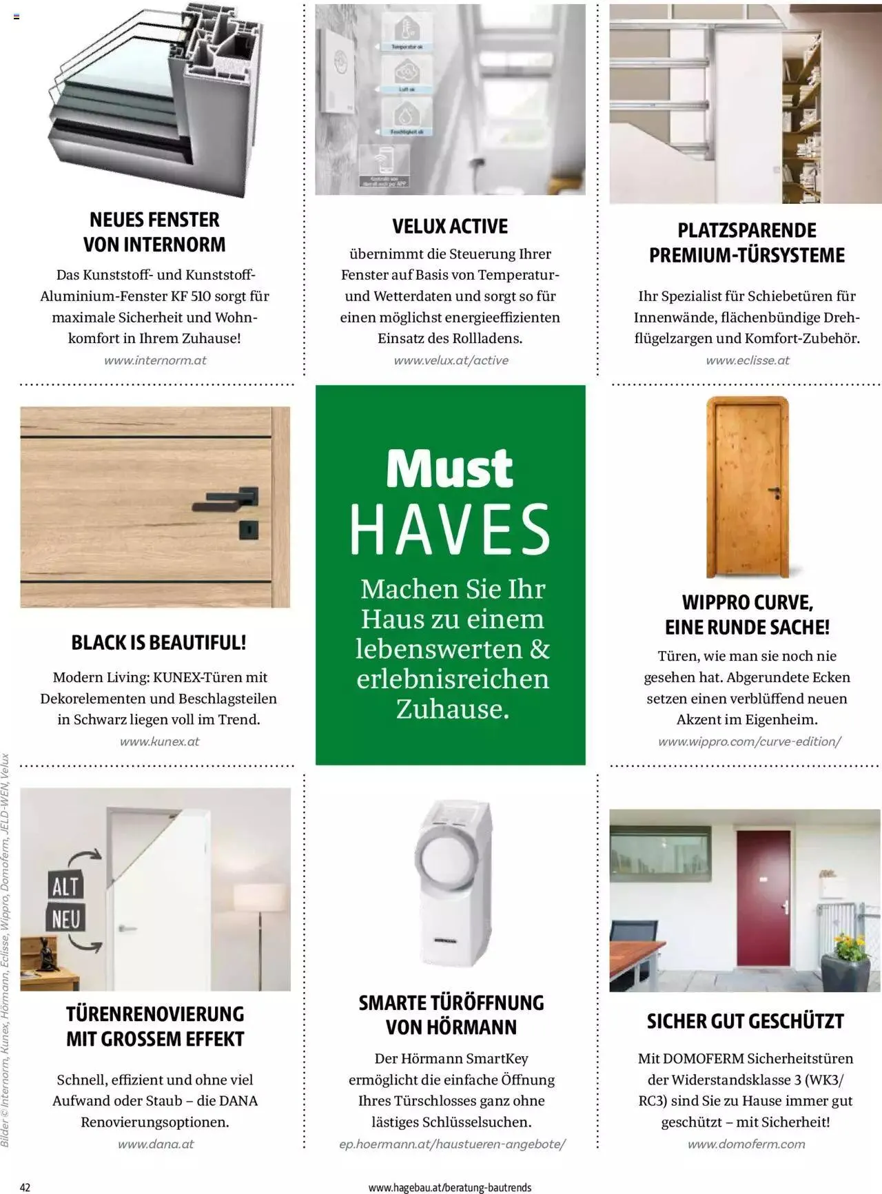 Hagebau Bautrends von 4. April bis 31. Dezember 2024 - Flugblätt seite  42