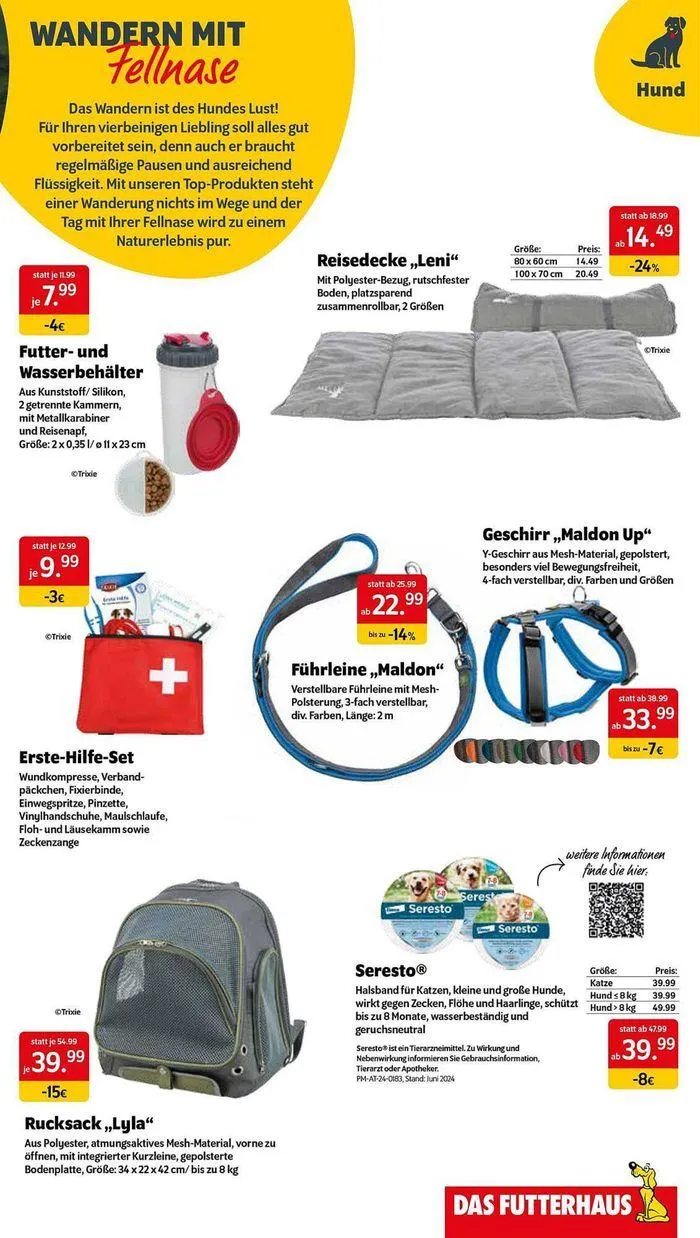 Das Futterhaus flugblatt von 26. Juli bis 9. August 2024 - Flugblätt seite  3