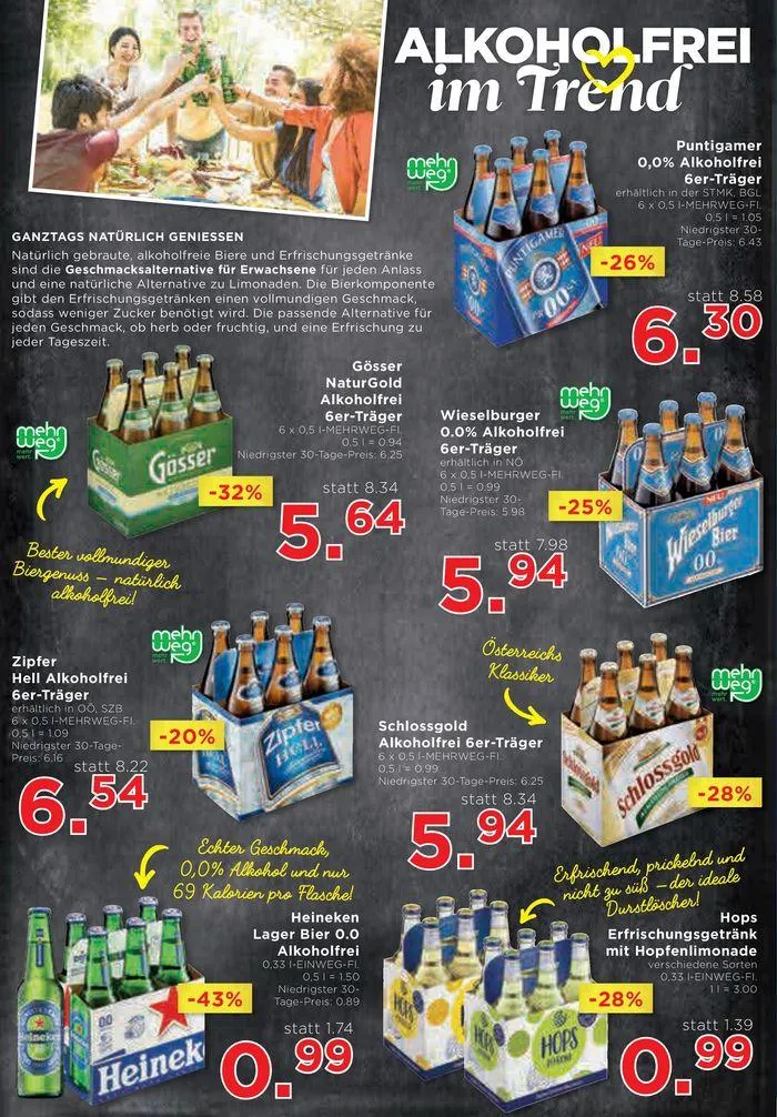 Unimarkt flugblatt von 4. September bis 10. September 2024 - Flugblätt seite 8