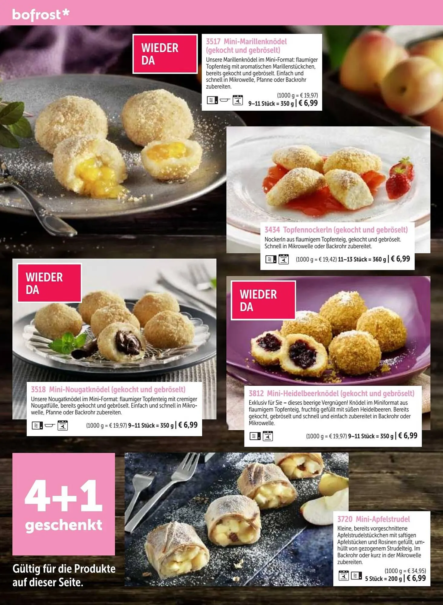 Bofrost Flugblatt von 25. September bis 29. Februar 2024 - Flugblätt seite 108