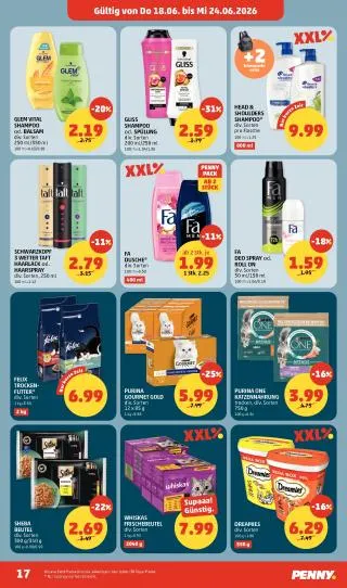 PENNY Flugblatt von 18. Juni bis 24. Juni 2026 - Flugblätt seite  17