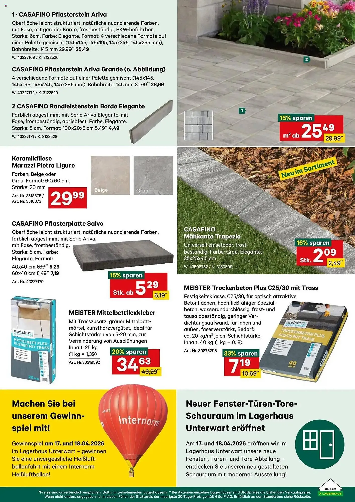 Lagerhaus Flugblatt von 8. April bis 26. April 2026 - Flugblätt seite  12