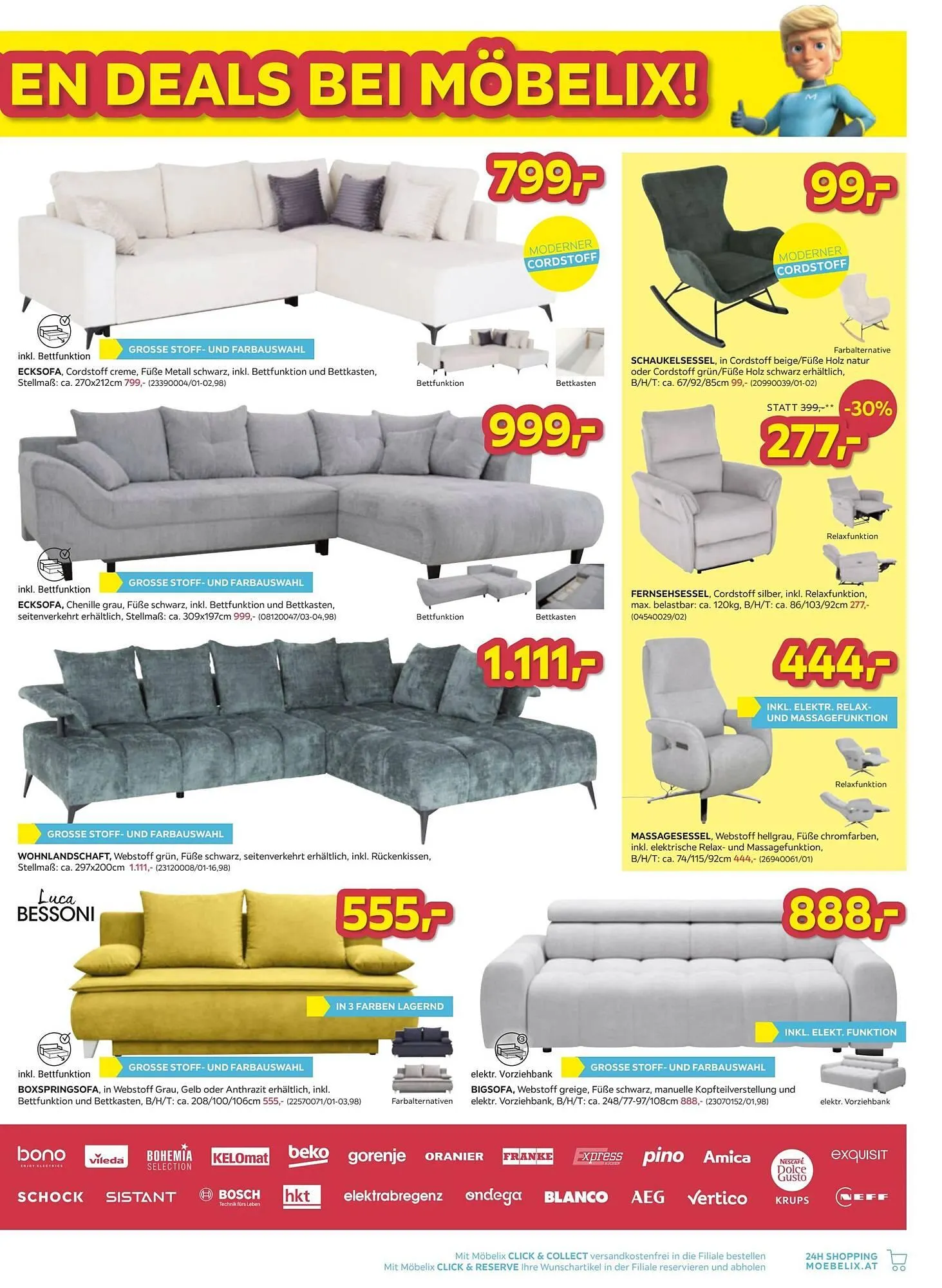 Möbelix Prospekt von 27. Jänner bis 2. Februar 2026 - Flugblätt seite 5