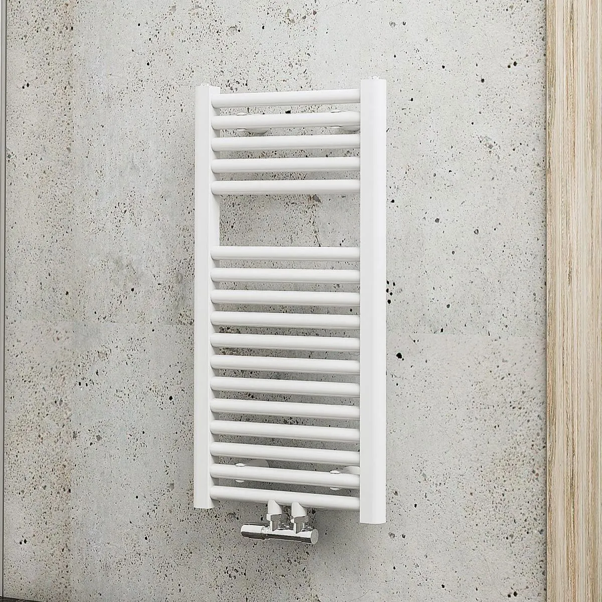 Schulte Design-Heizkörper München 775 x 400 mm Mittenanschluss