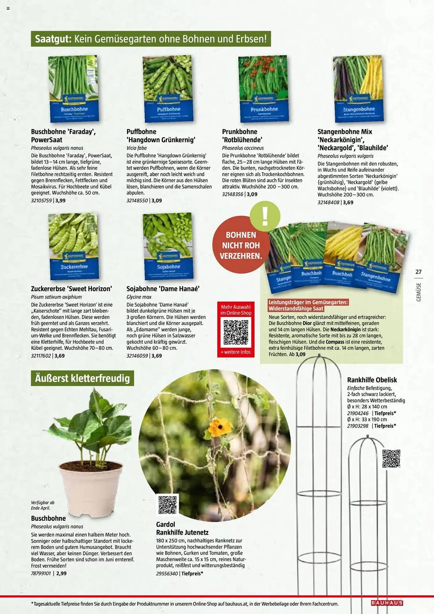 Bauhaus Flugblatt von 1. Juli bis 6. März 2026 - Flugblätt seite 27