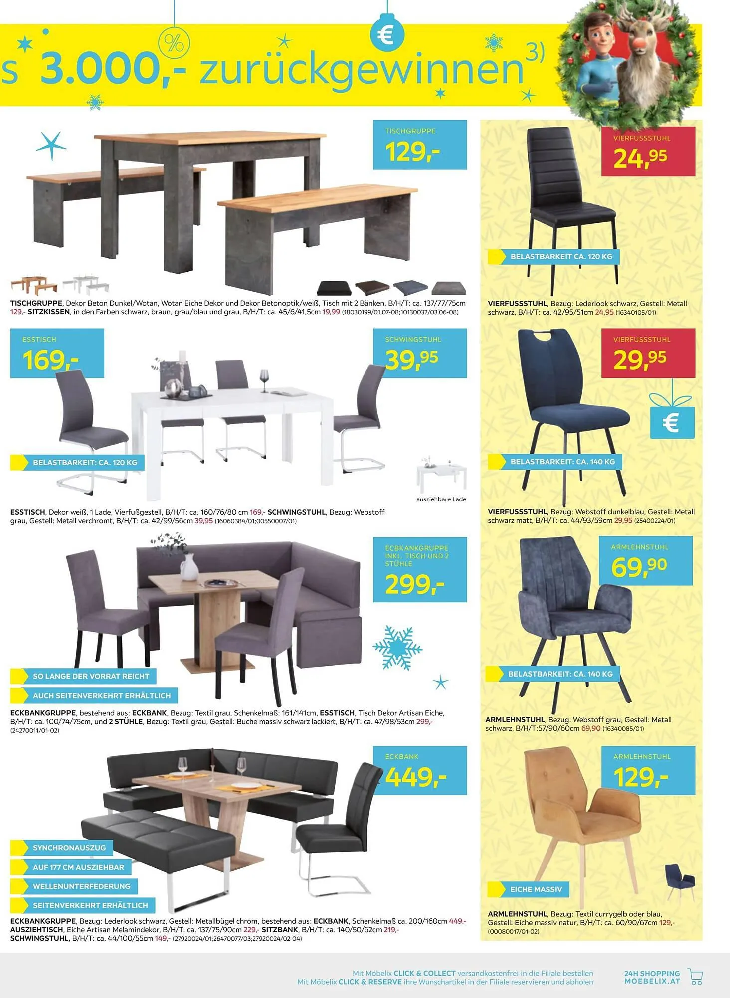 Möbelix Flugblatt von 3. Dezember bis 12. Dezember 2023 - Flugblätt seite 5