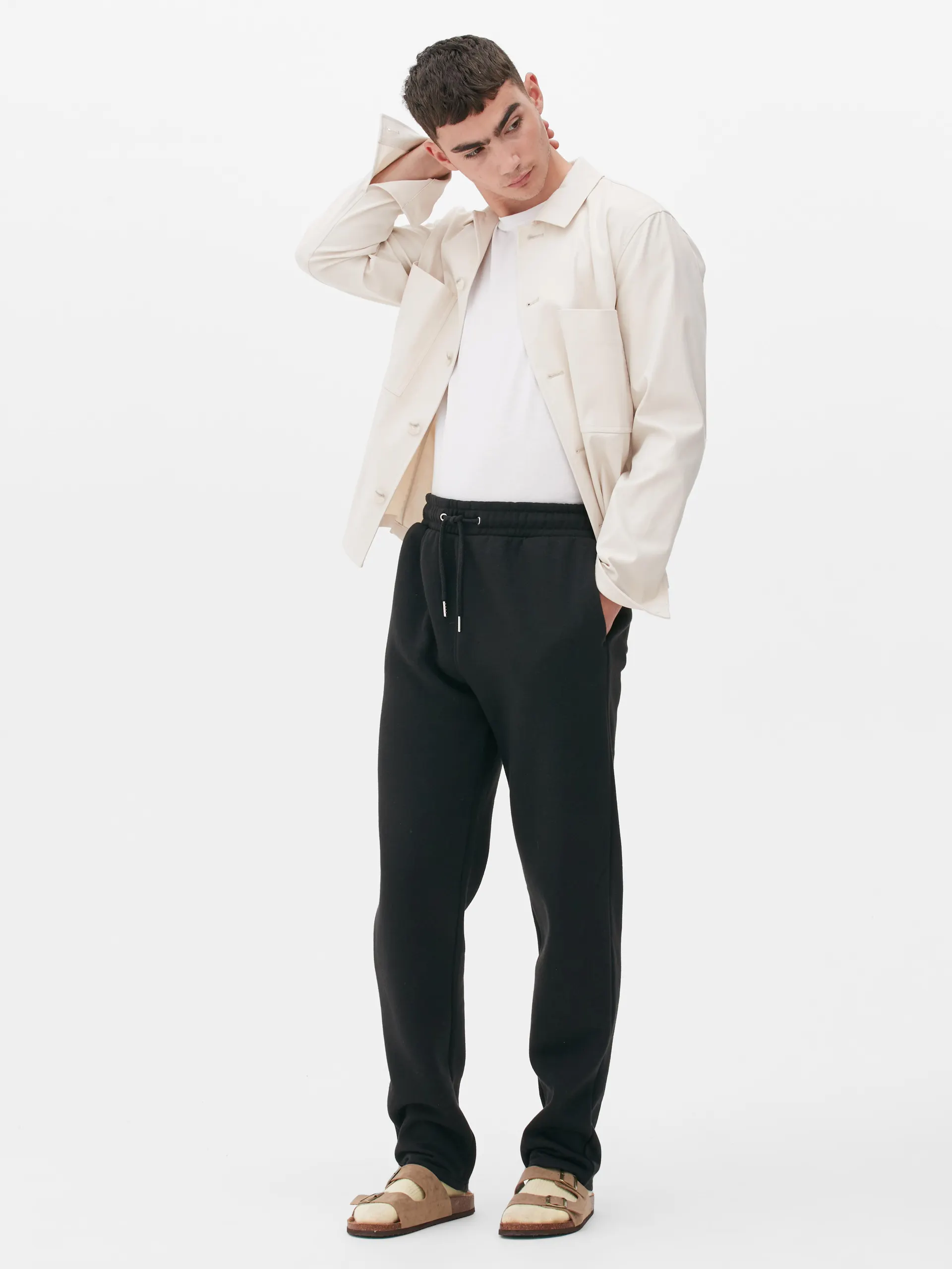 Jogginghose in konischer Form mit Kordelzug