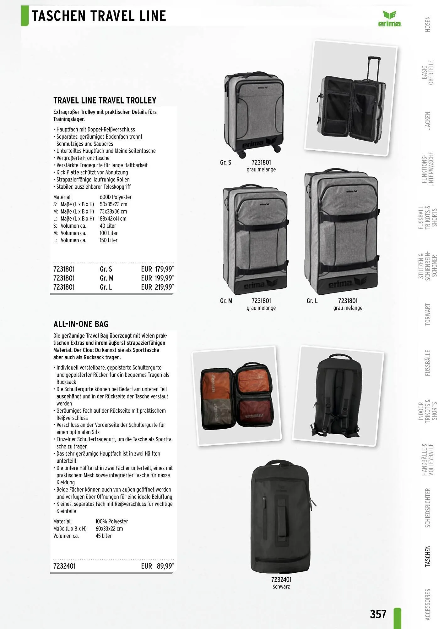 ERIMA Flugblatt von 2. Jänner bis 31. Dezember 2024 - Flugblätt seite  357