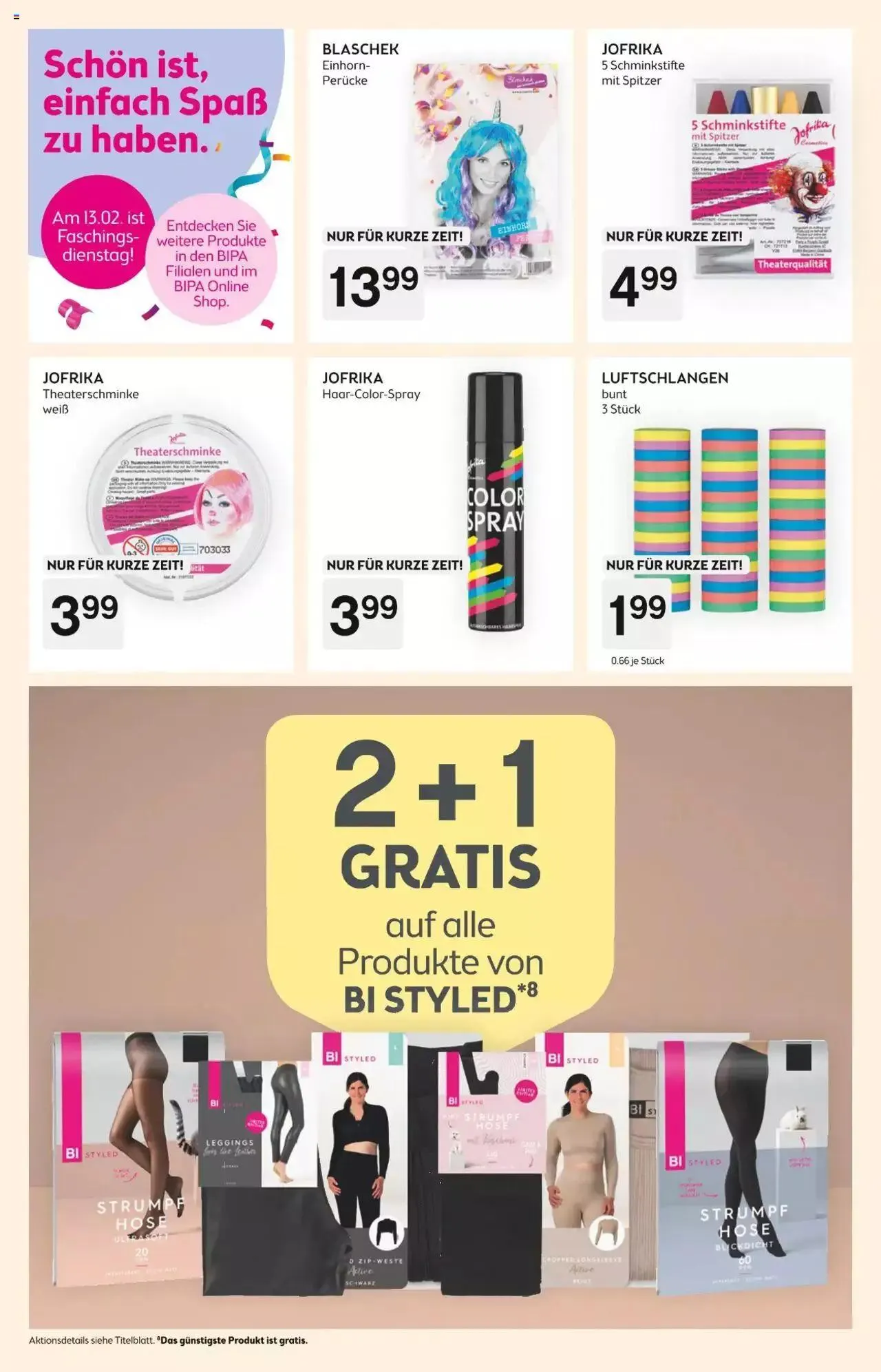 Bipa Flugblatt von 1. Februar bis 15. Februar 2024 - Flugblätt seite 15