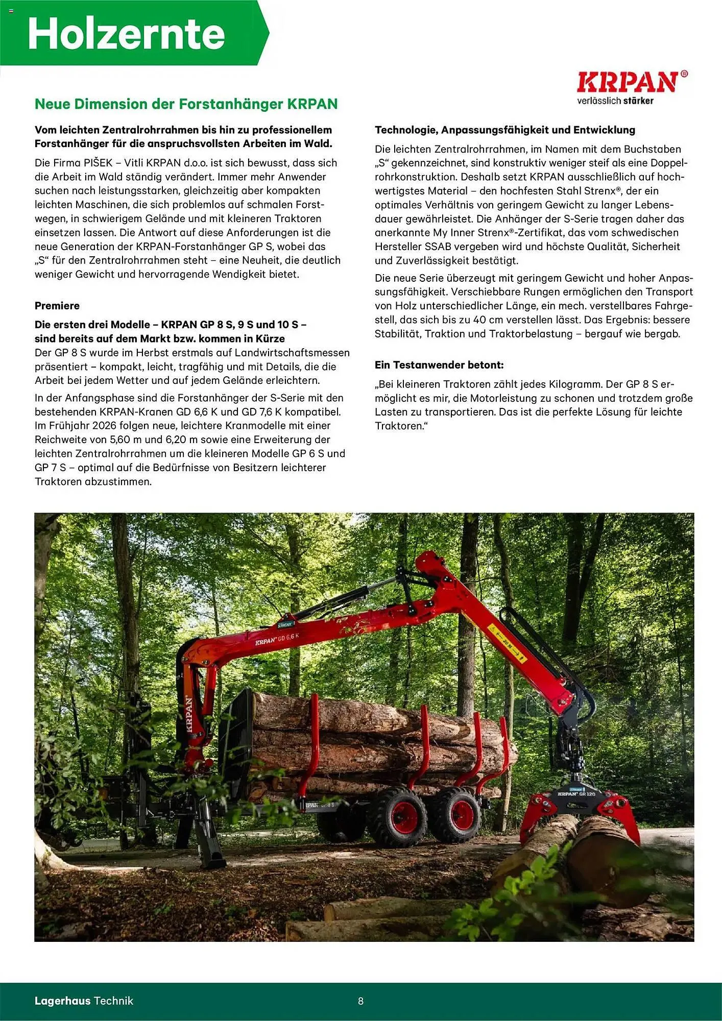 Lagerhaus Flugblatt von 5. November bis 31. Dezember 2025 - Flugblätt seite 8