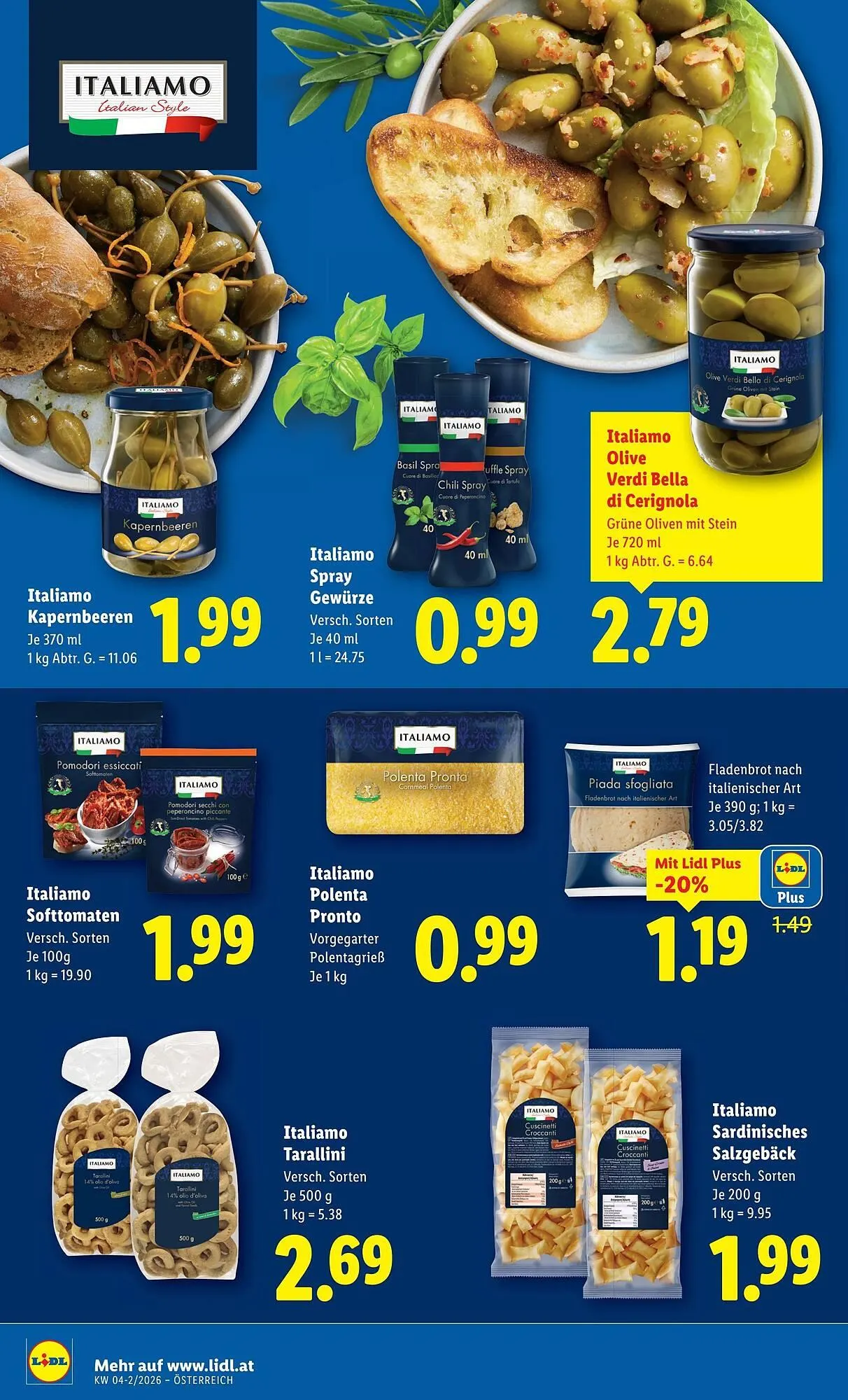 Lidl Flugblatt von 22. Jänner bis 29. Jänner 2026 - Flugblätt seite  20