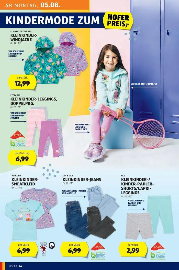 Blättern Sie online im HOFER Flugblatt von 31. Juli bis 14. August 2024 - Flugblätt seite  30