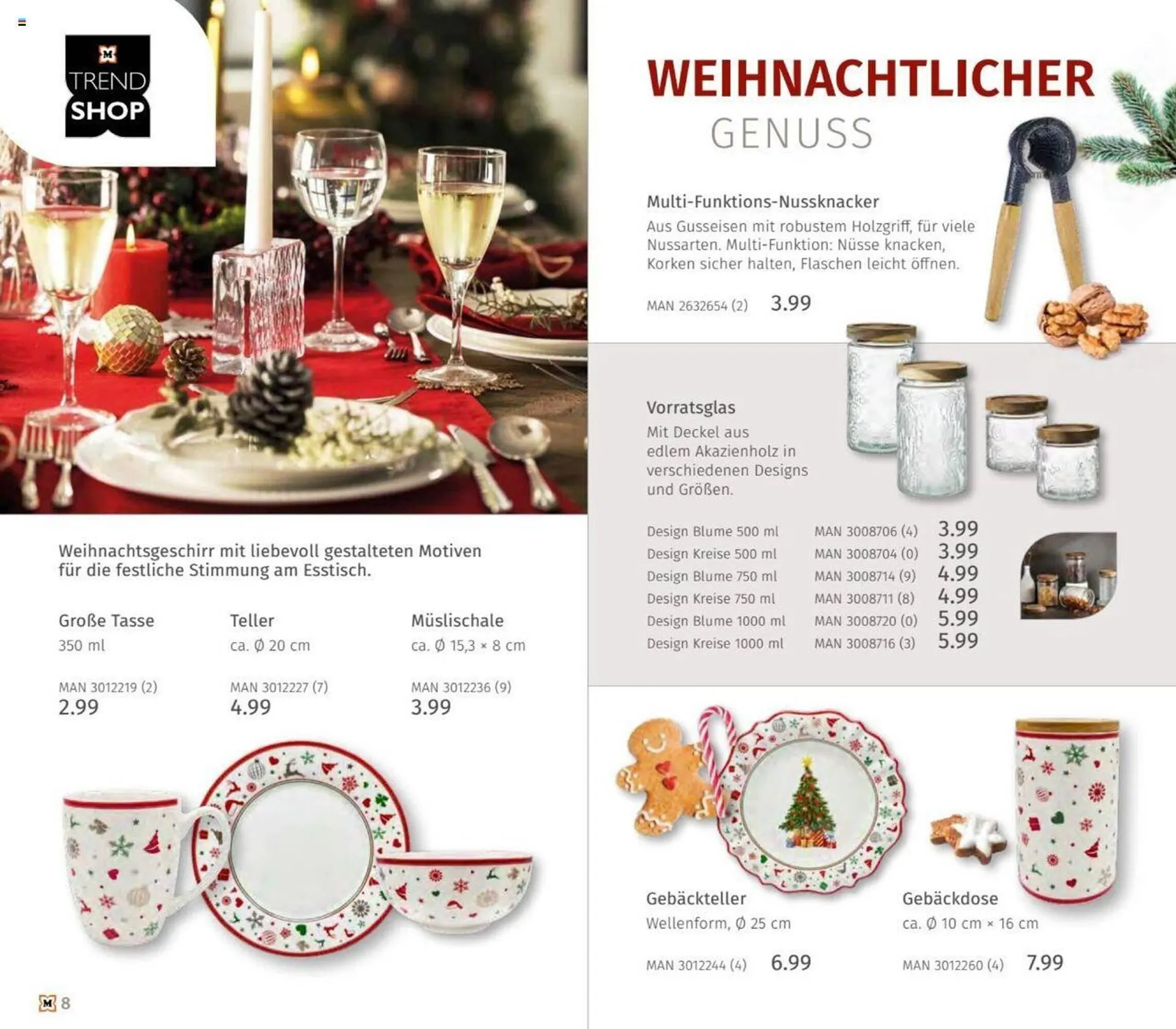 Müller Flugblatt von 1. Oktober bis 31. Dezember 2024 - Flugblätt seite  8