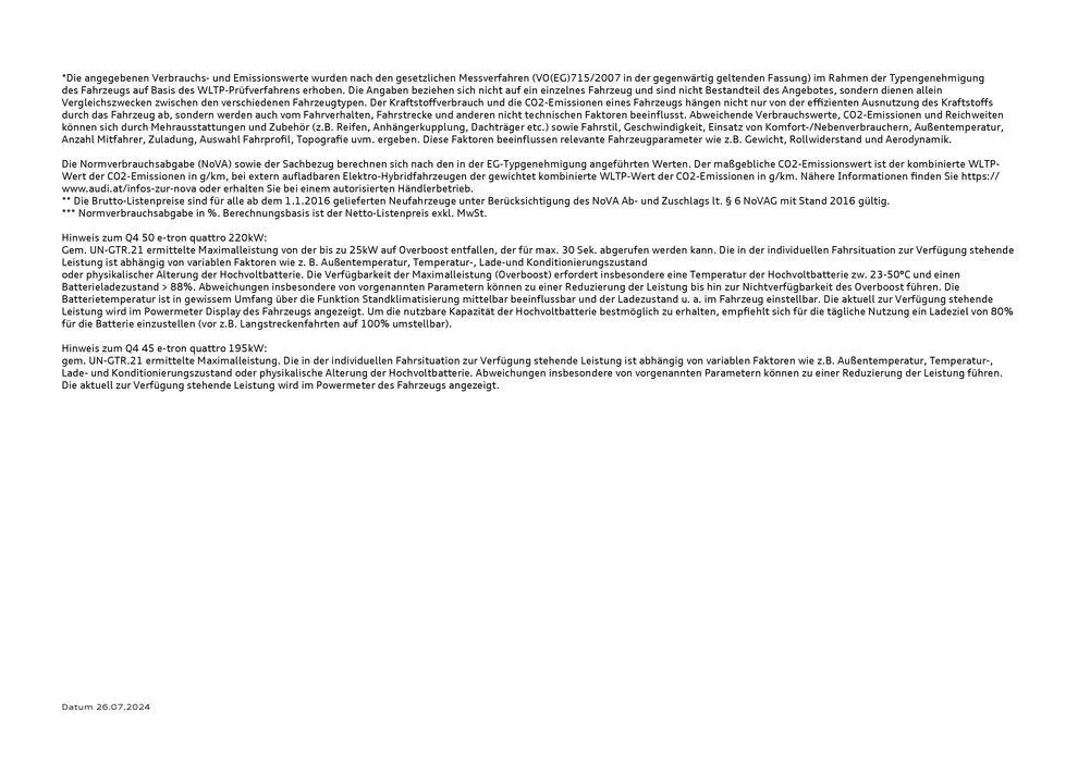 Audi A5 Avant von 26. Juli bis 26. Juli 2025 - Flugblätt seite  11