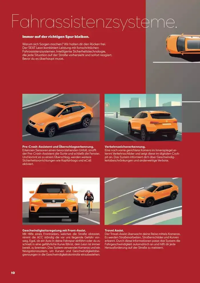 Seat Leon SP Kombi von 12. Februar bis 3. Februar 2026 - Flugblätt seite  10
