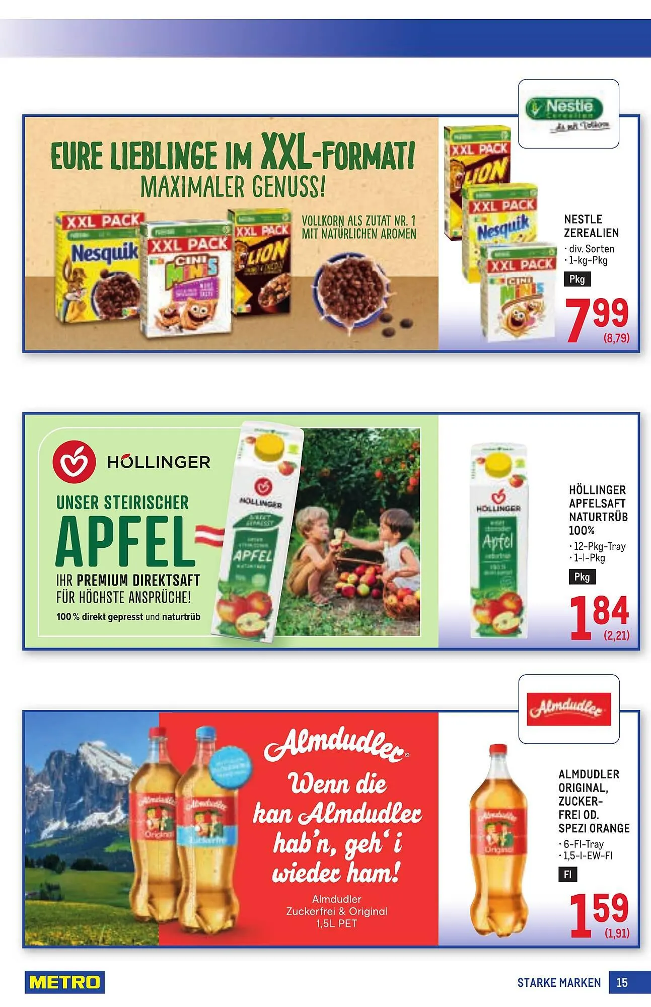 Metro Flugblatt von 2. April bis 15. April 2026 - Flugblätt seite  15