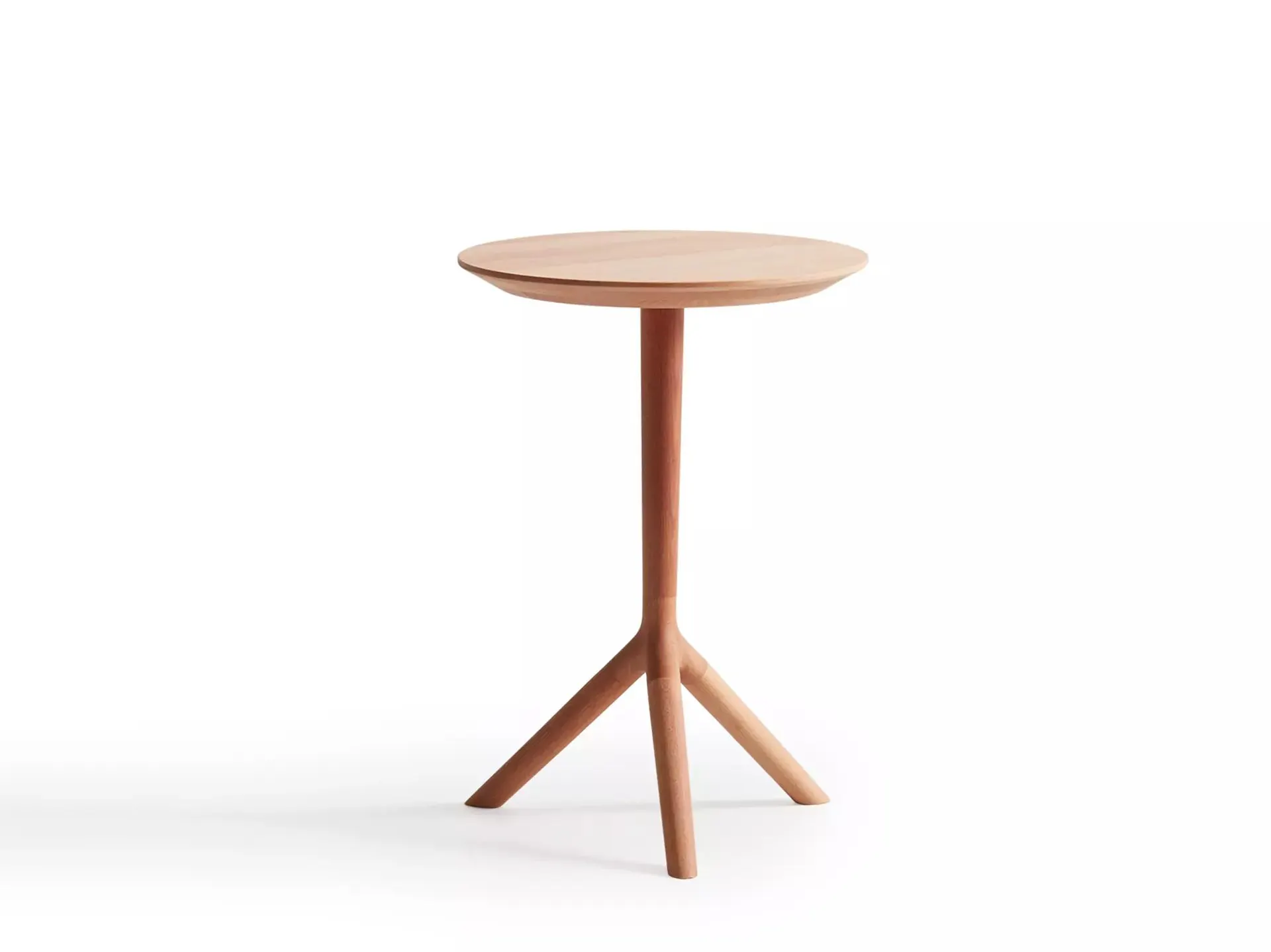 Beistelltisch rund Tornio, Ø 35 cm, Buche