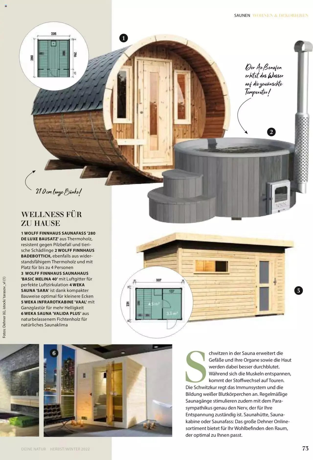 Dehner Flugblatt von 10. Oktober bis 31. Dezember 2023 - Flugblätt seite  73
