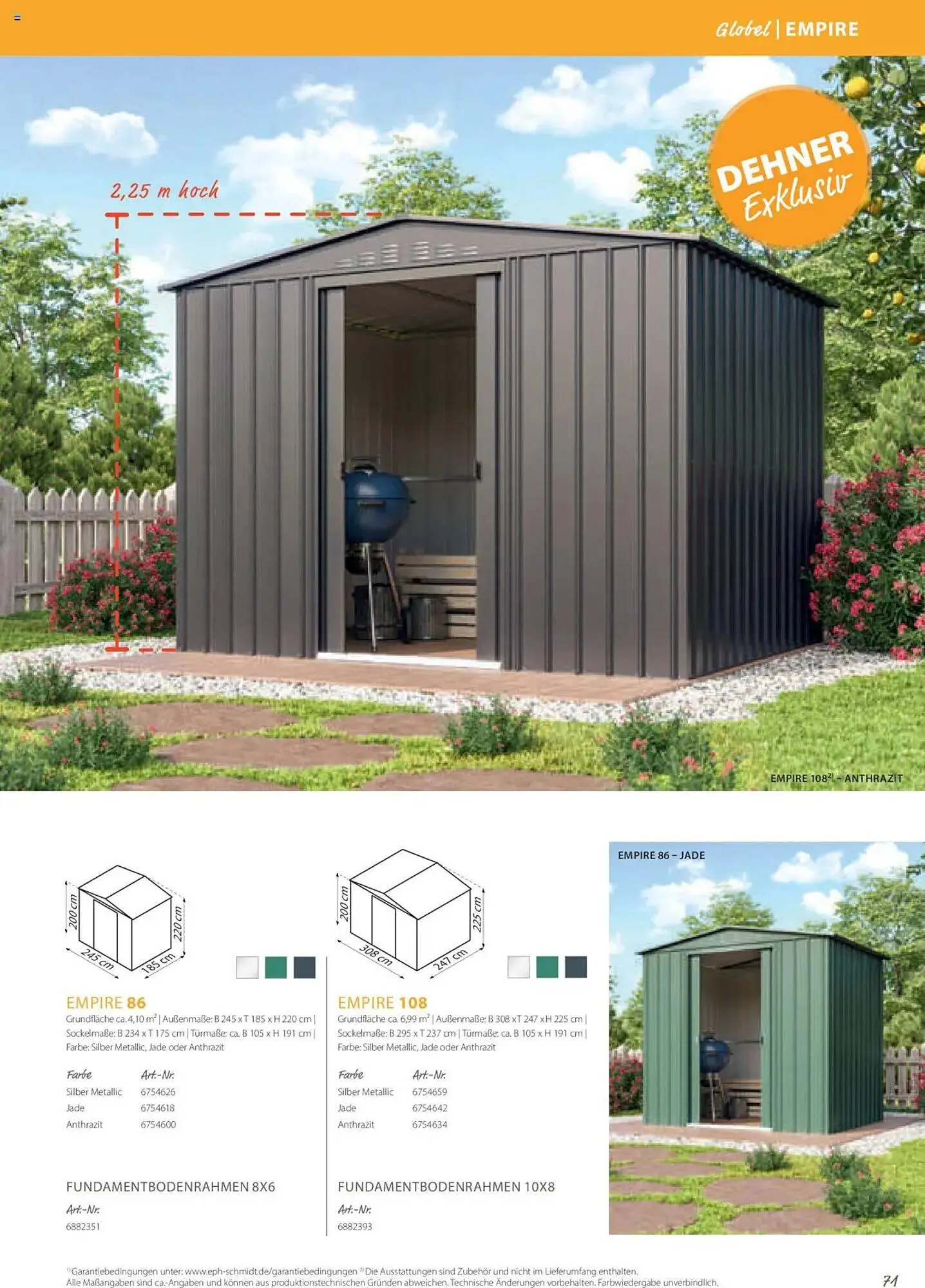 Dehner Prospekt von 1. Januar bis 31. Dezember 2025 - Prospekt seite 71