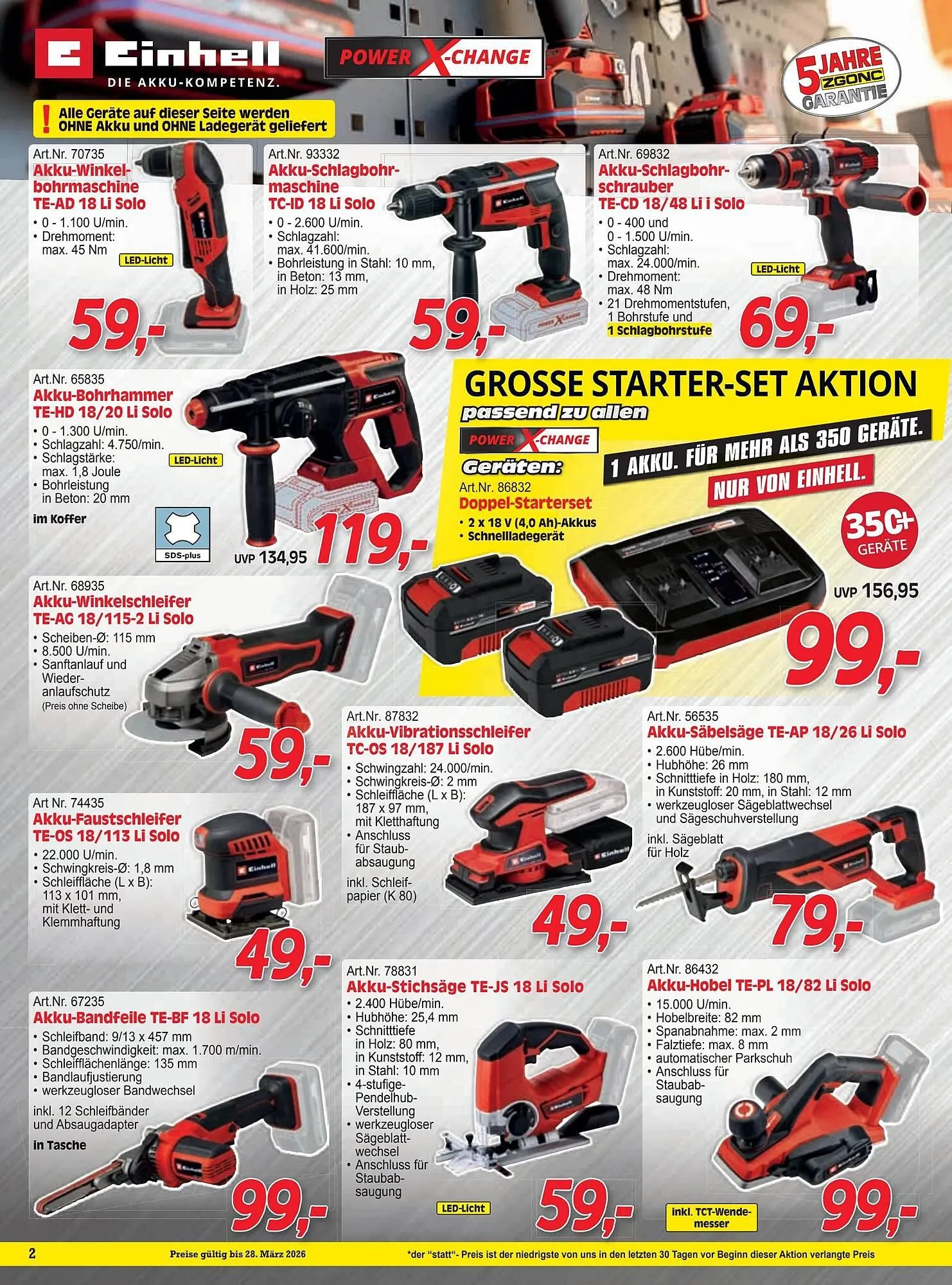 Zgonc Flugblatt von 1. März bis 28. März 2026 - Flugblätt seite  2