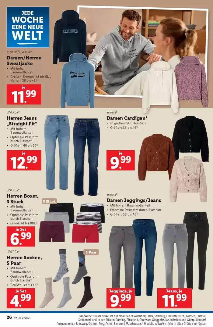 Top-Angebote für Sparfüchse von 28. November bis 4. Dezember 2024 - Flugblätt seite 26