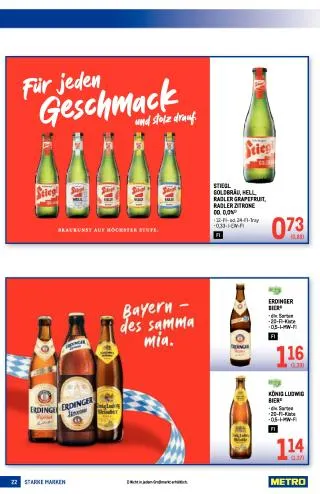METRO Flugblatt Food - Starke Marken von 17. September bis 30. September 2026 - Flugblätt seite  22