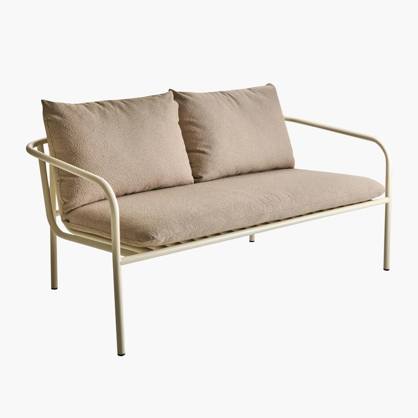 MODESTO Outdoorsofa 2er offwhite