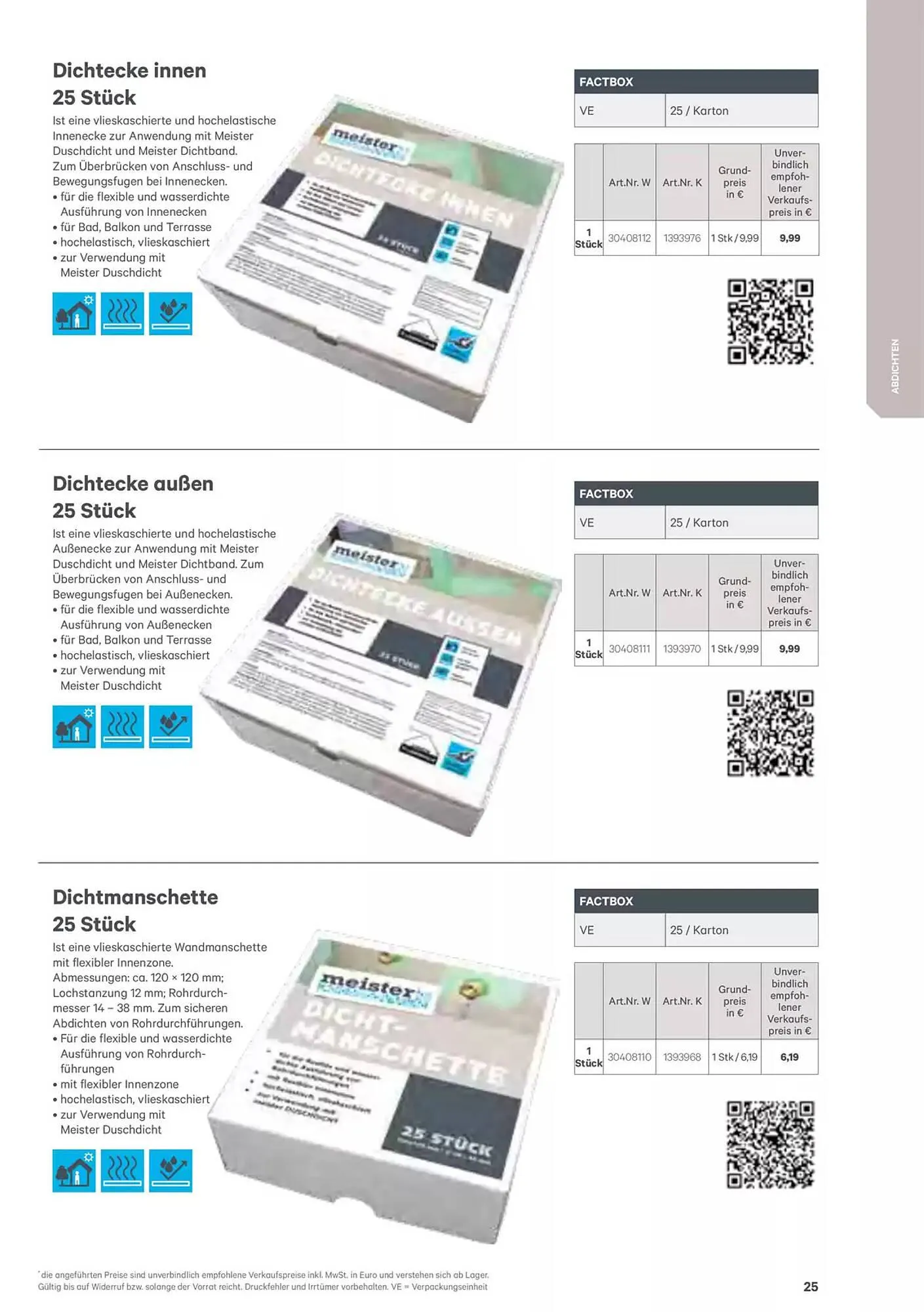 Lagerhaus Graz Land Flugblatt von 9. Jänner bis 31. Dezember 2025 - Flugblätt seite 25