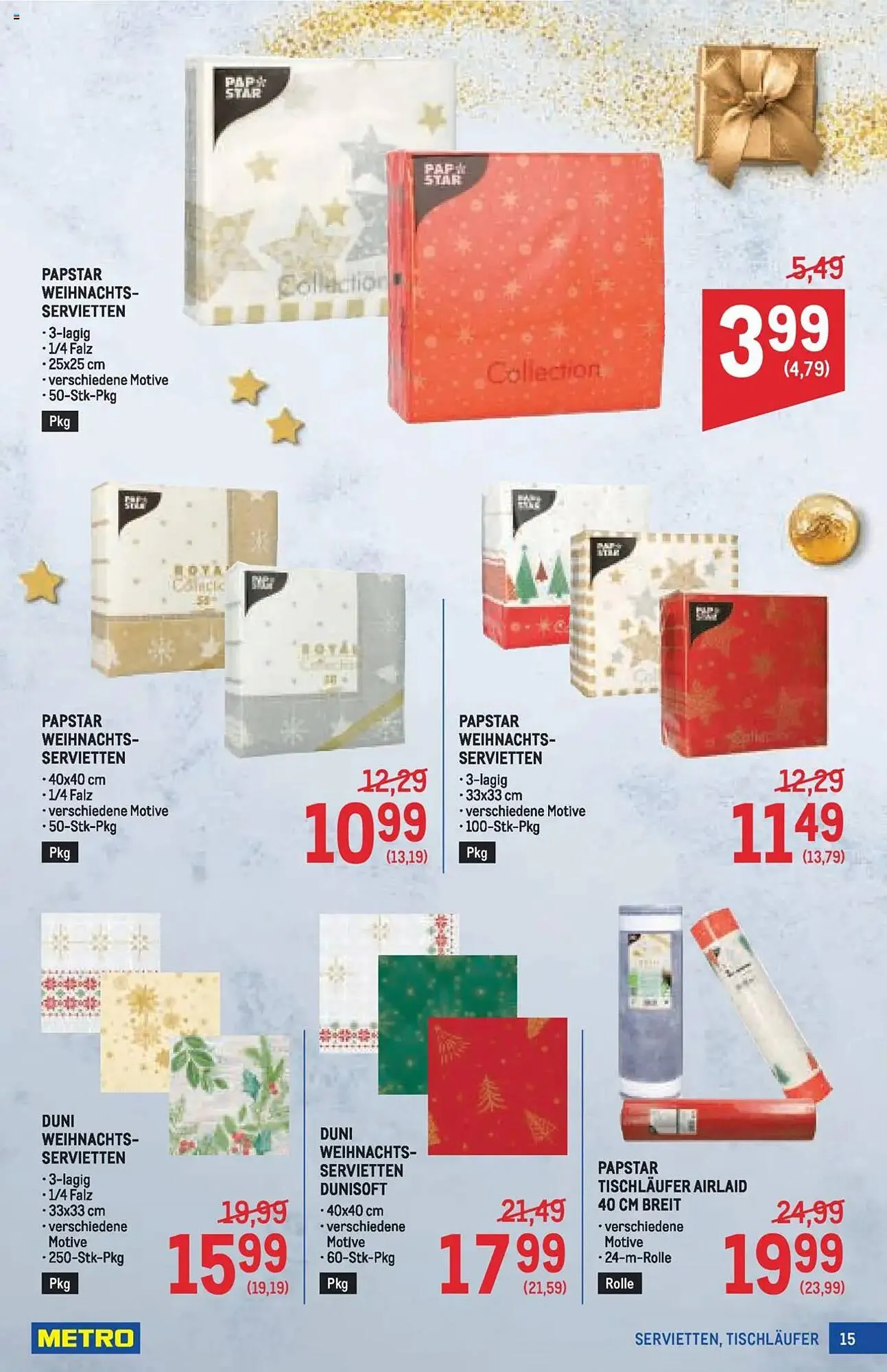 Metro Flugblatt von 16. Oktober bis 24. Dezember 2025 - Flugblätt seite  15