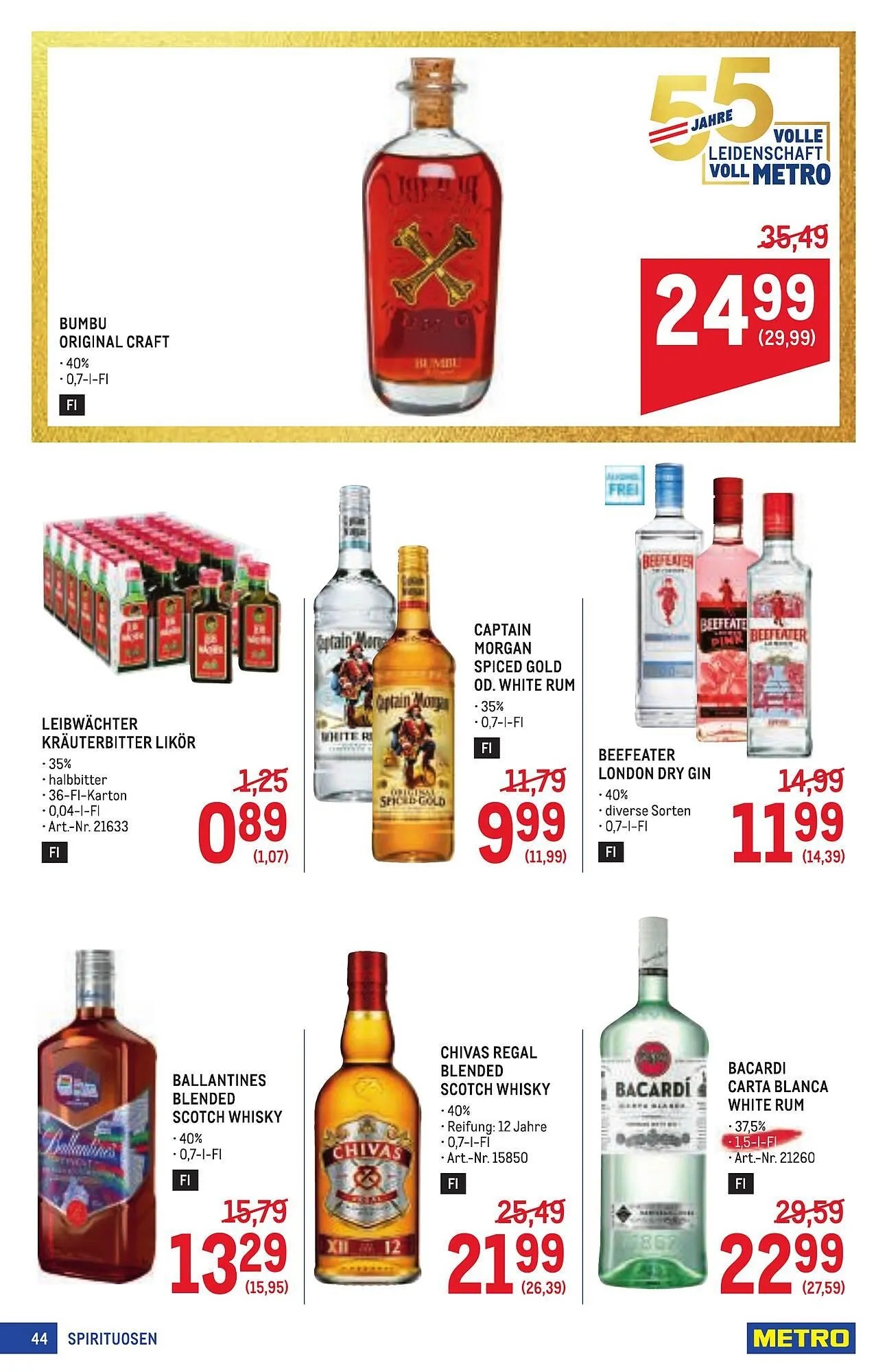 Metro Flugblatt von 2. April bis 15. April 2026 - Flugblätt seite  44