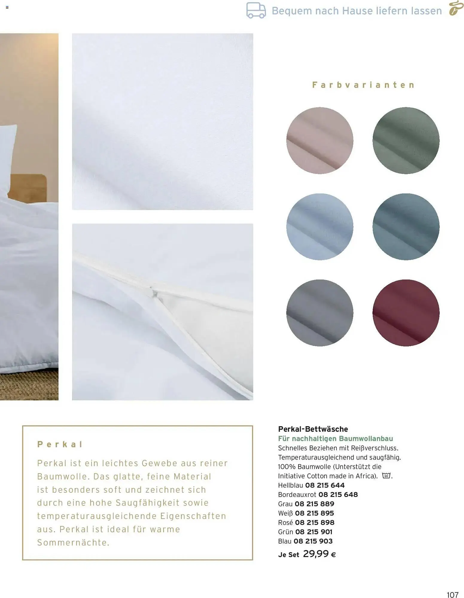 Tchibo Eduscho Flugblatt von 1. Jänner bis 31. Jänner 2026 - Flugblätt seite  107