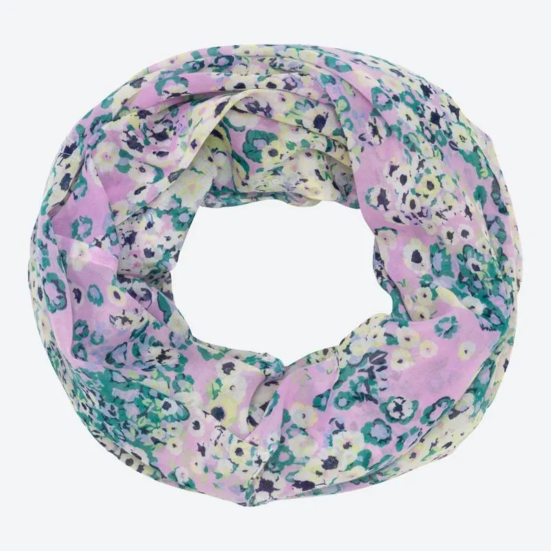Damen-Loop-Schal mit tollem Muster